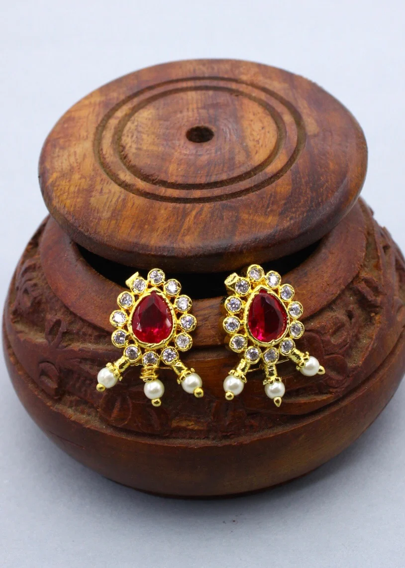 DROPLET DESIGNER EARRINGS - Image 3