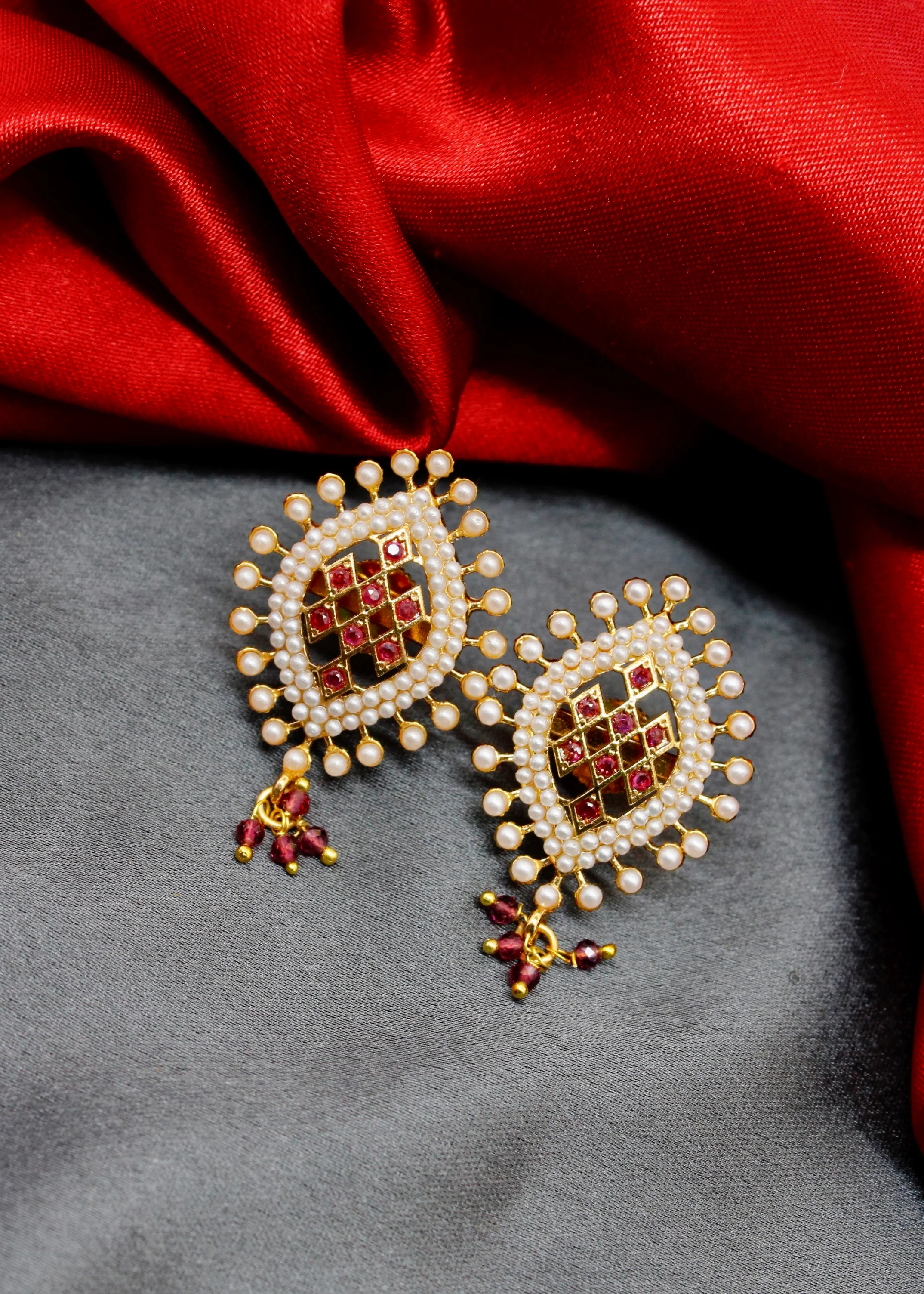 ELEGANT MOTI EARRINGS - Image 2