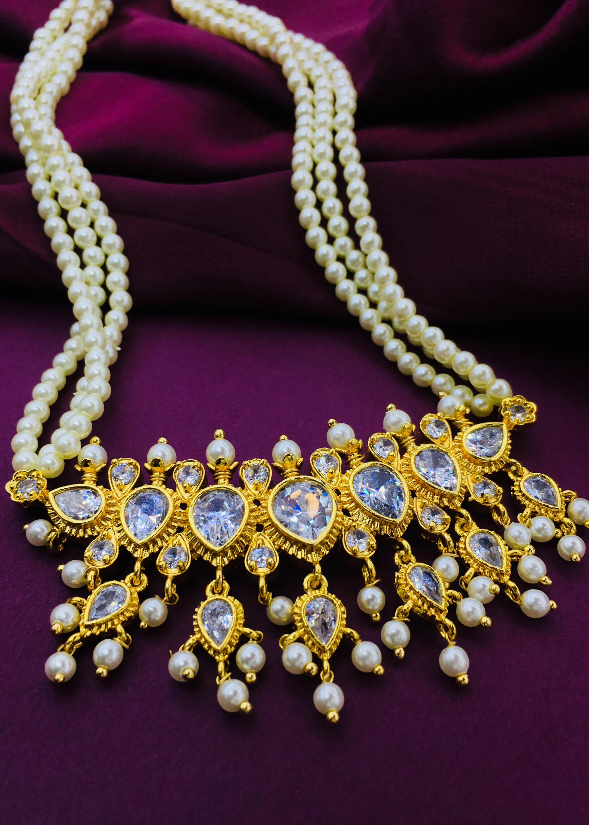 ELEGANT WHITE STONE TANMANI - Image 12