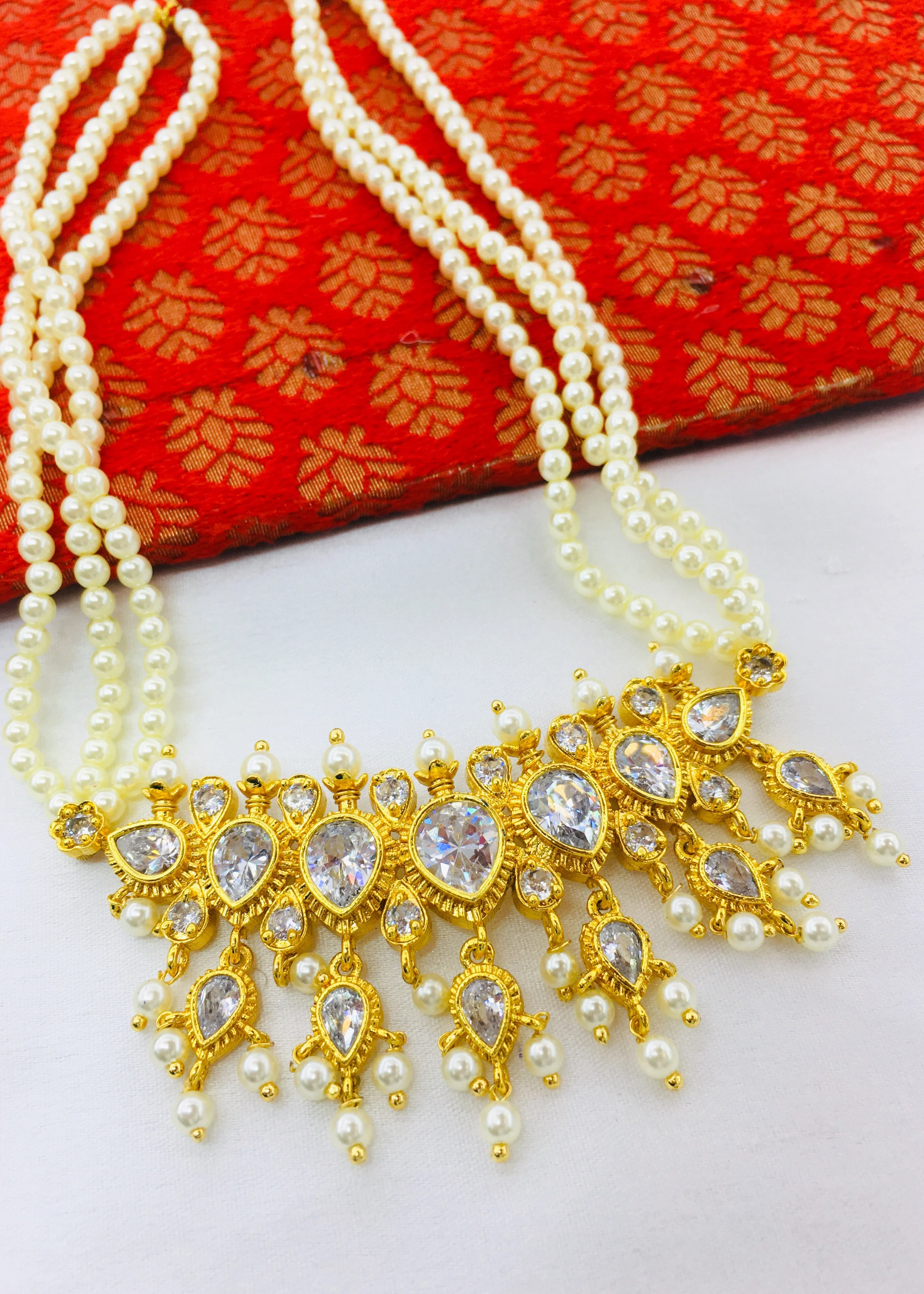ELEGANT WHITE STONE TANMANI - Image 13