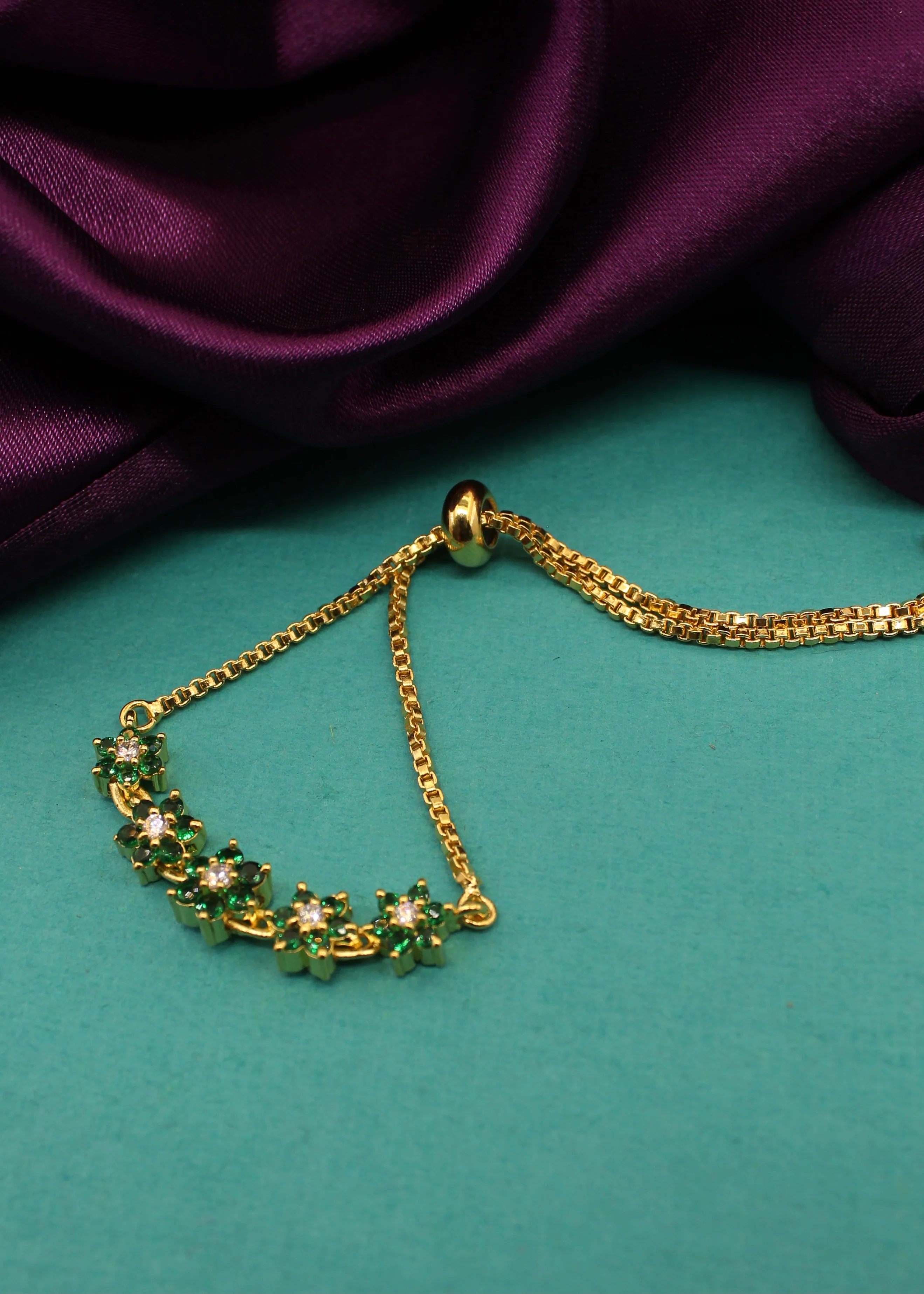 STYLISH FLORAL DIA BRACELET - Image 10