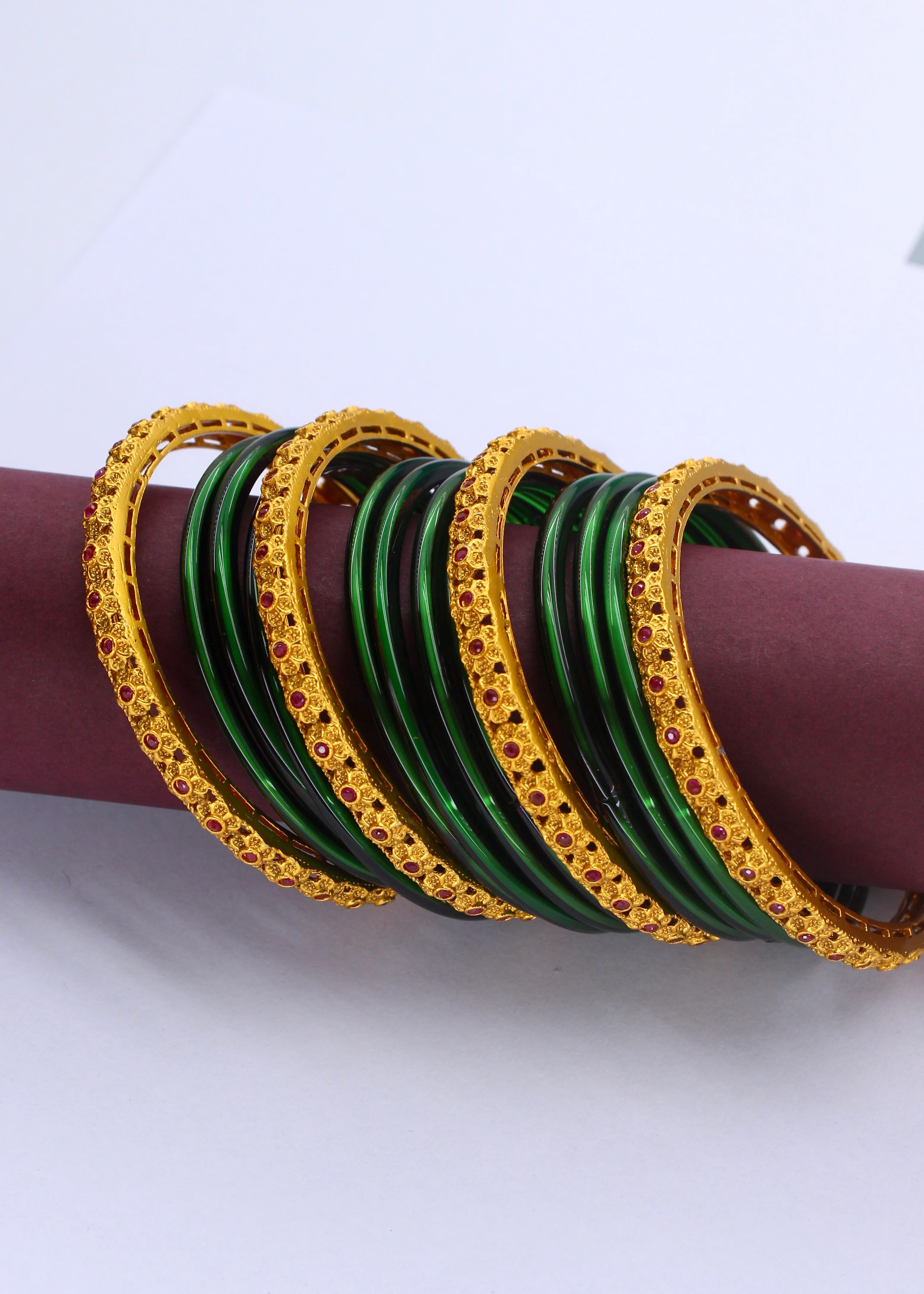 FLORAL DESIGN BANGLES