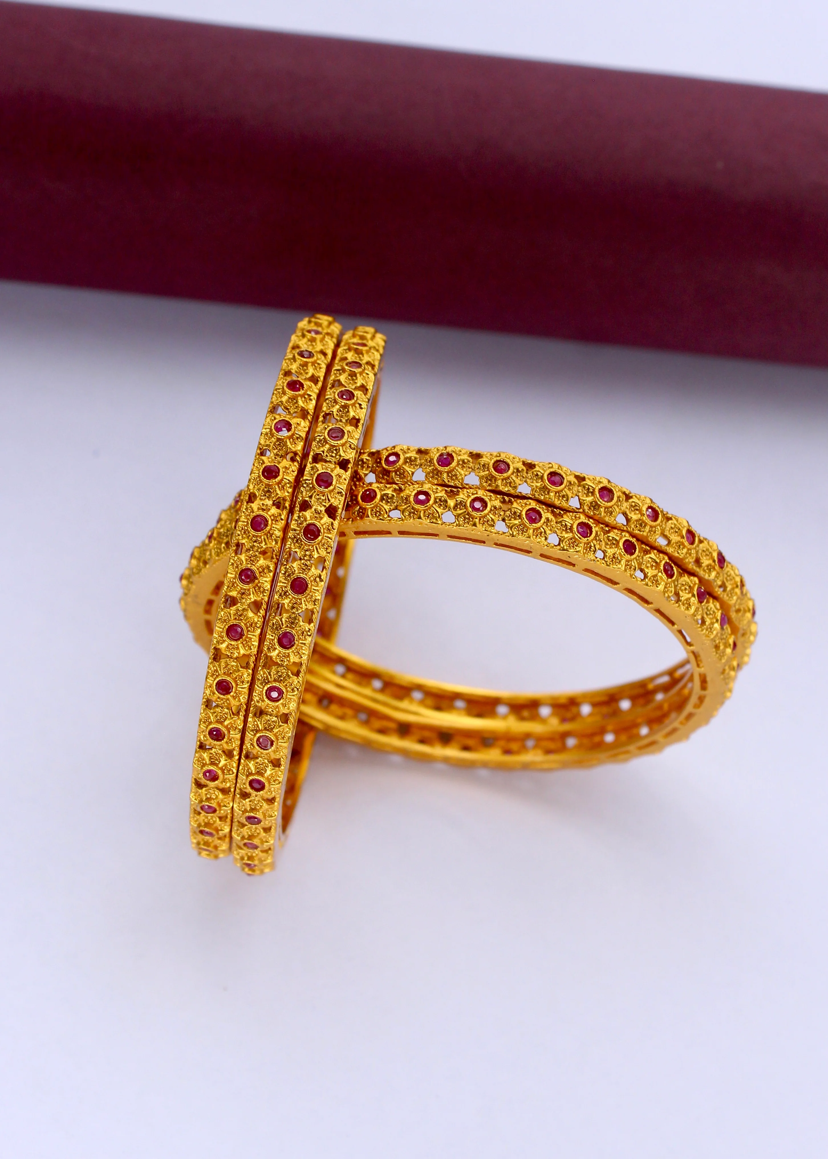 FLORAL DESIGN BANGLES - Image 3
