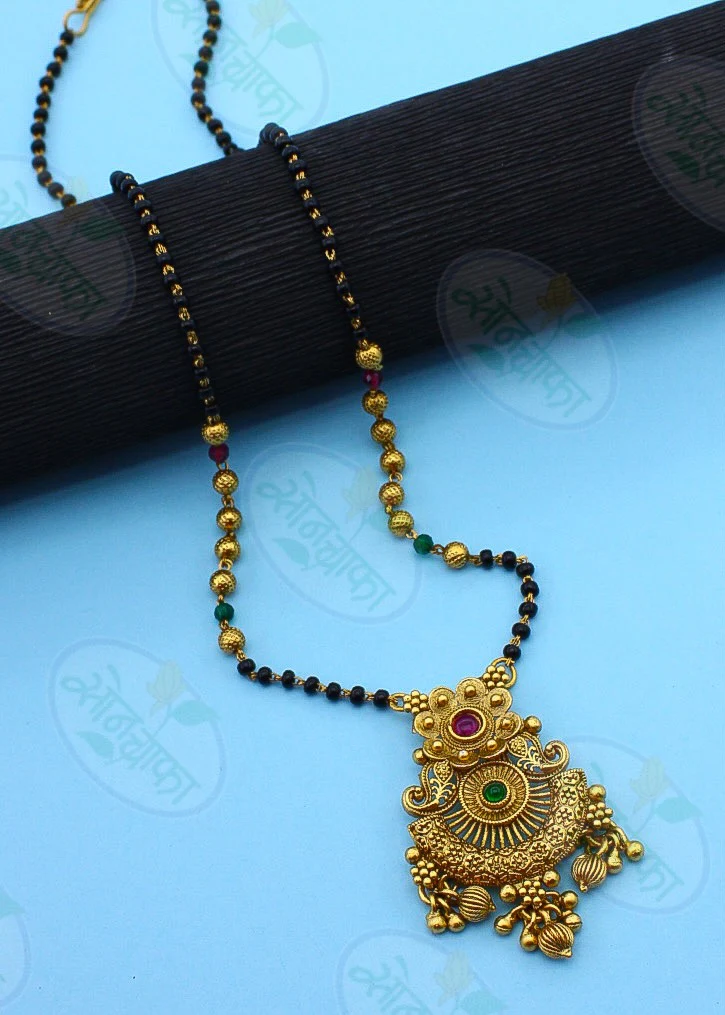 GORGEOUS RAJWADI MANGALSUTRA - Image 2