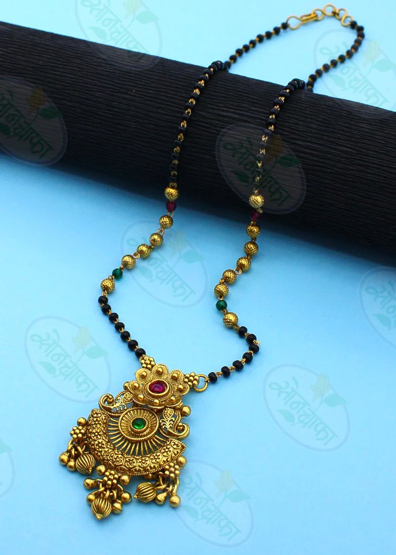 GORGEOUS RAJWADI MANGALSUTRA - Image 5