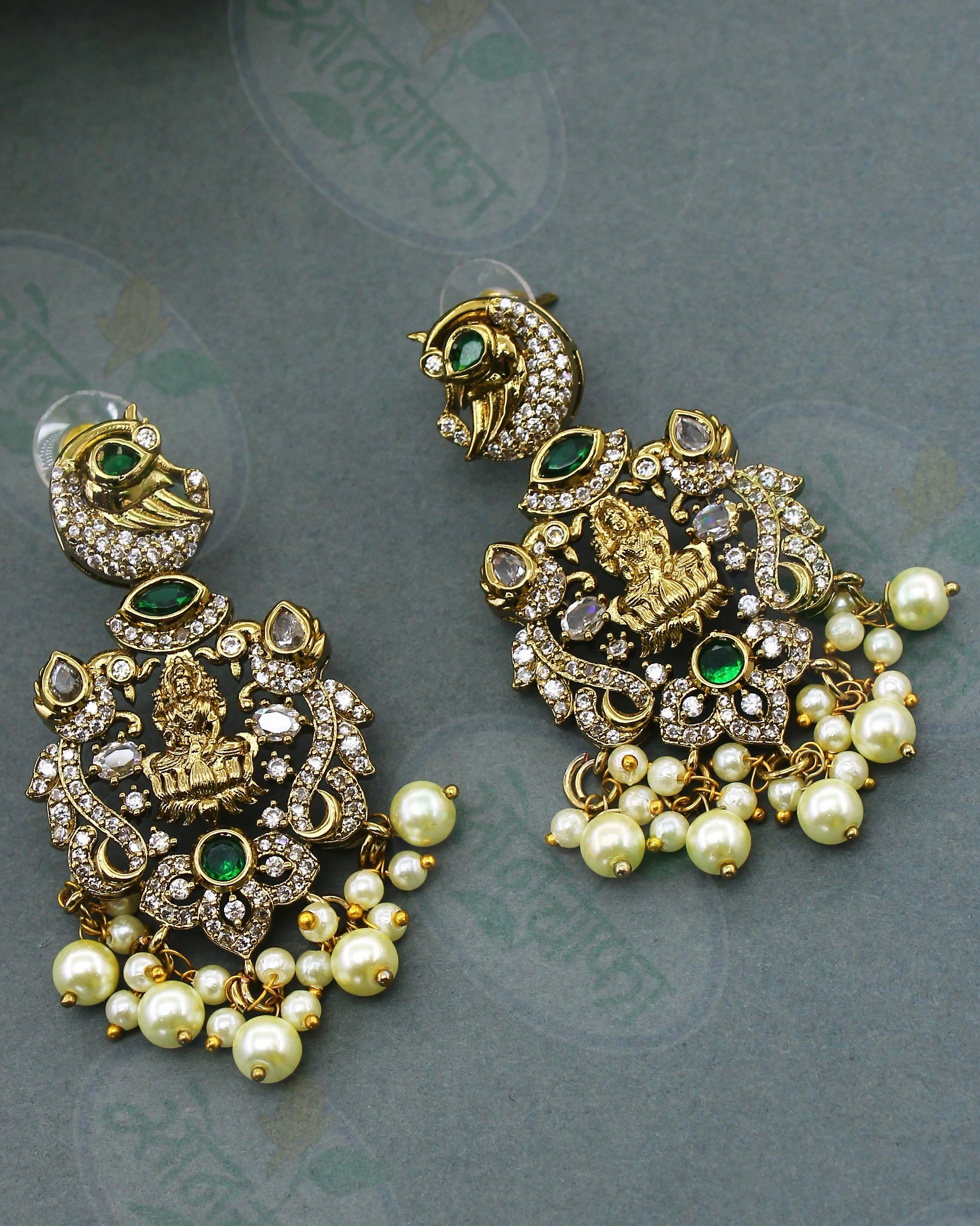 GODDESS LAKSHMI DESIGNER NECKLACE - Image 3