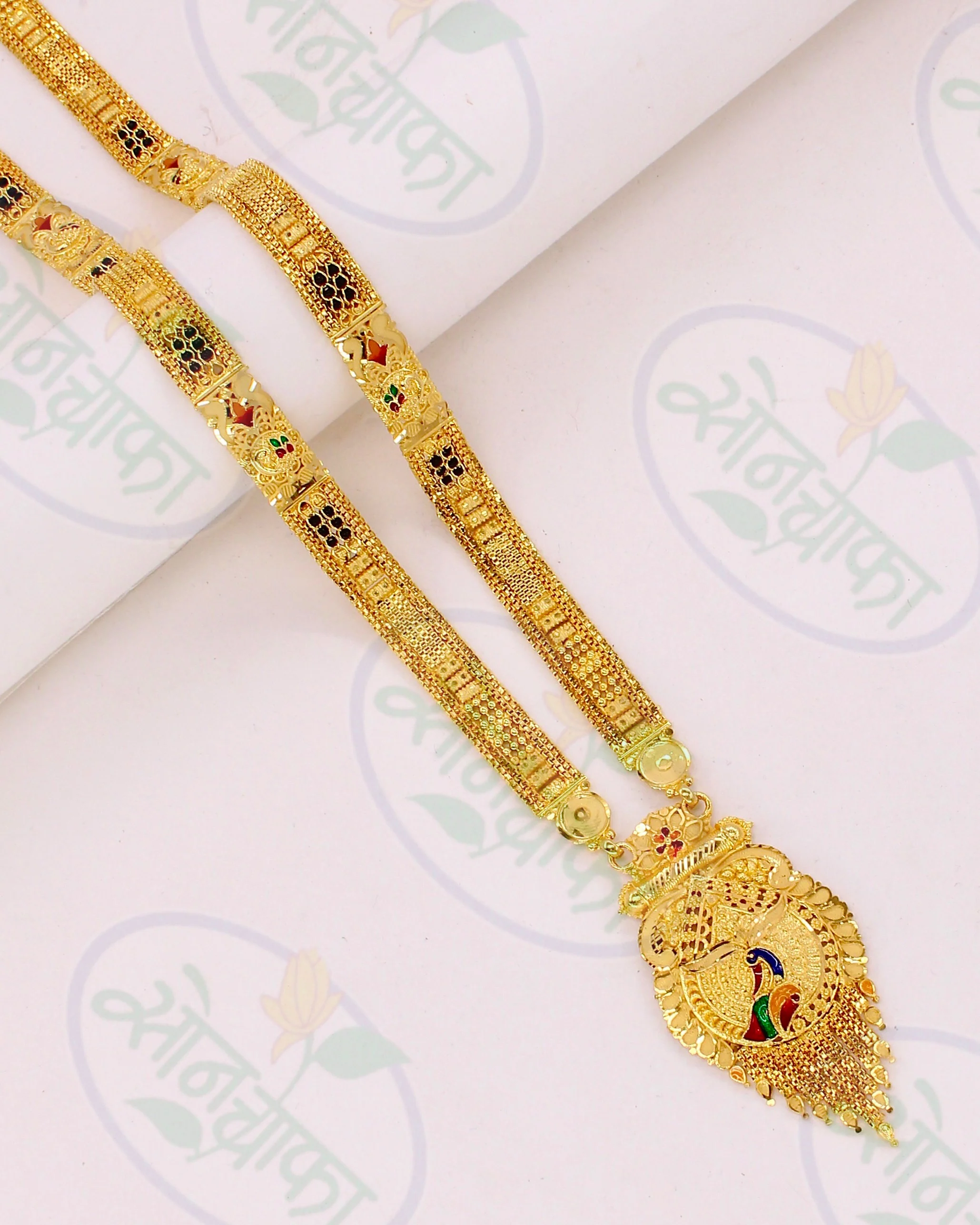 WEDDING WEAR GOLD PLATED MANGALSUTRA