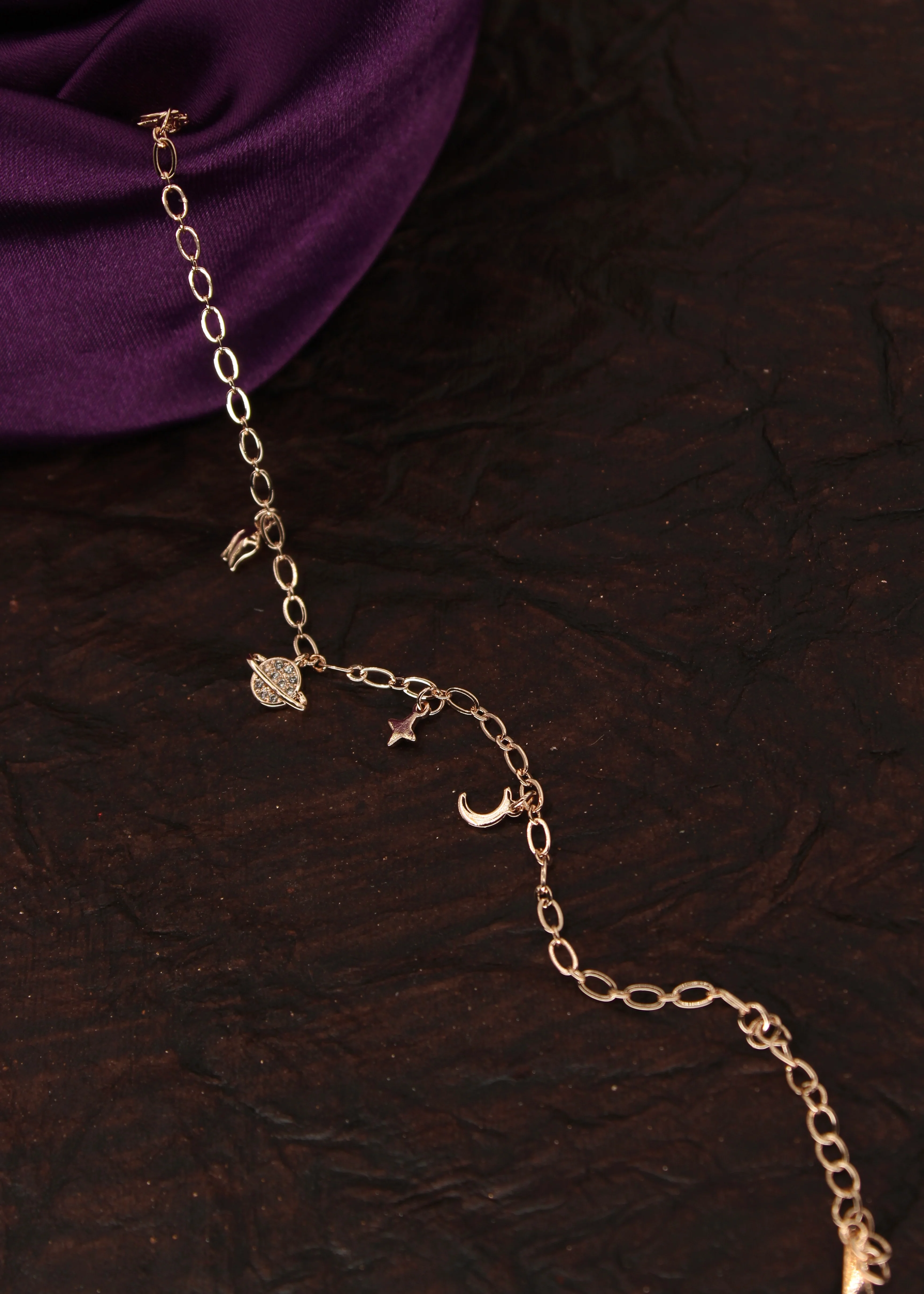 DIA PLANET DESIGNER ANKLET - Image 2