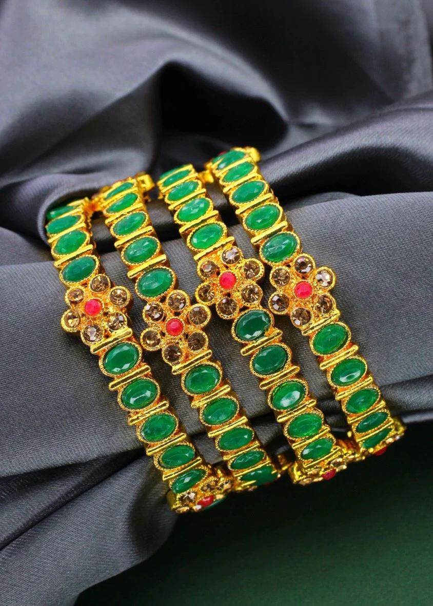 FLORET DESIGNER ANTIQUE BANGLES - Image 2