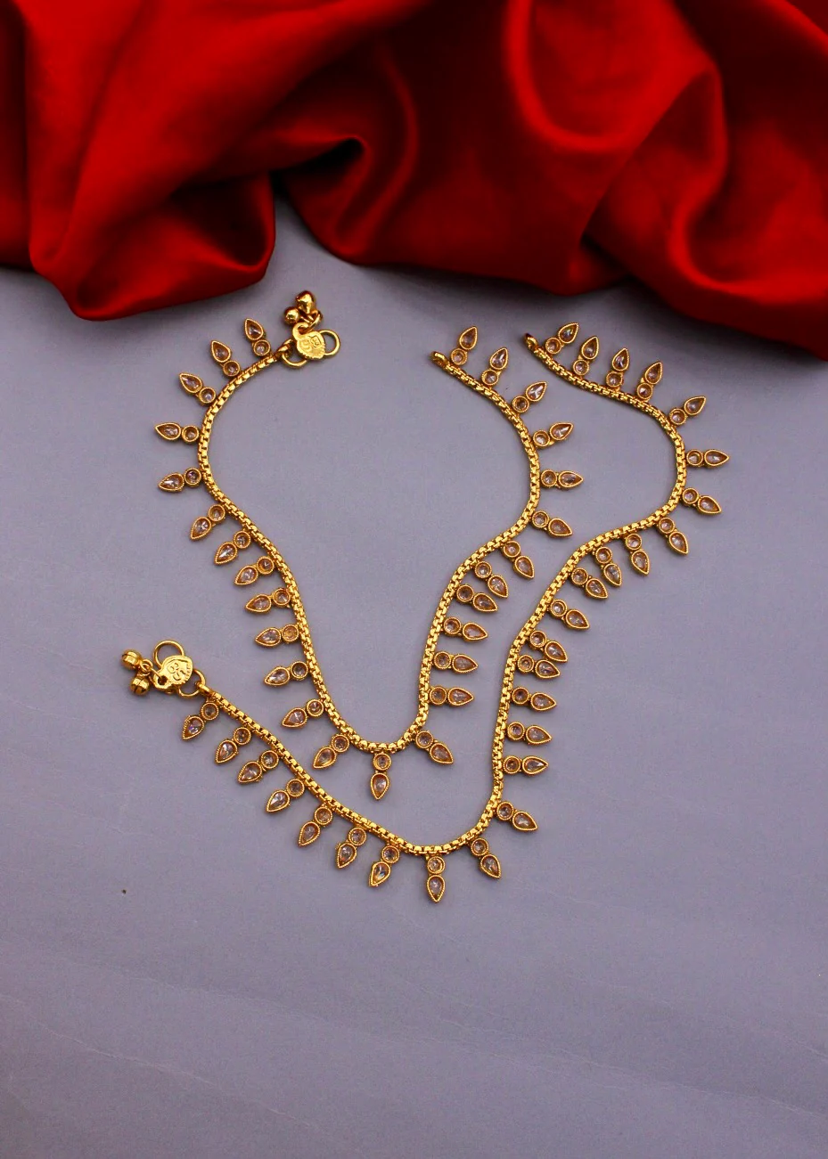 APPEALING ANTIQUE PAYAL - Image 4