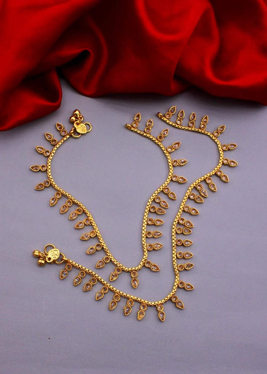 APPEALING ANTIQUE PAYAL - Image 5