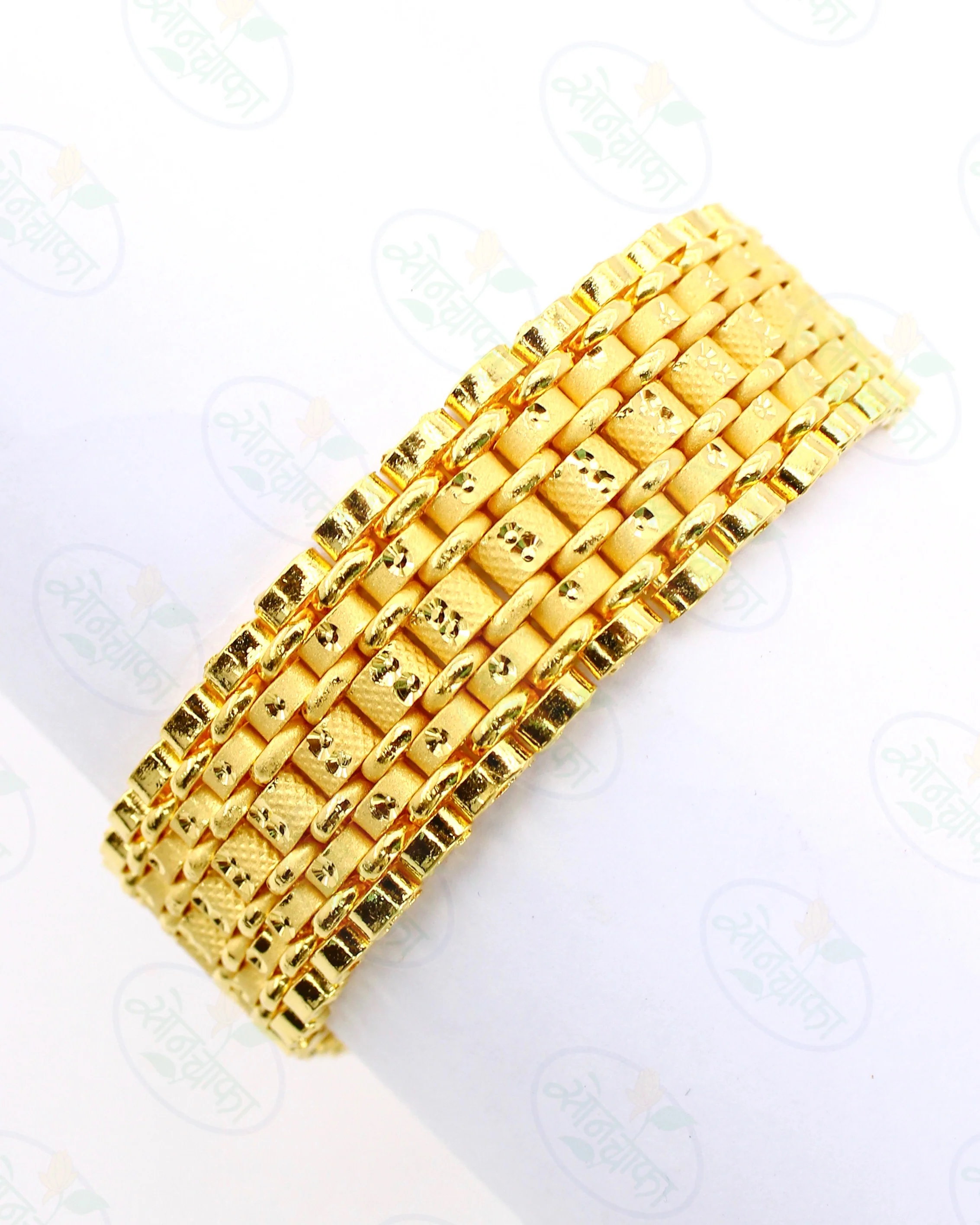 RADIANT MEN'S GOLD PLATED BRACELET - Image 2