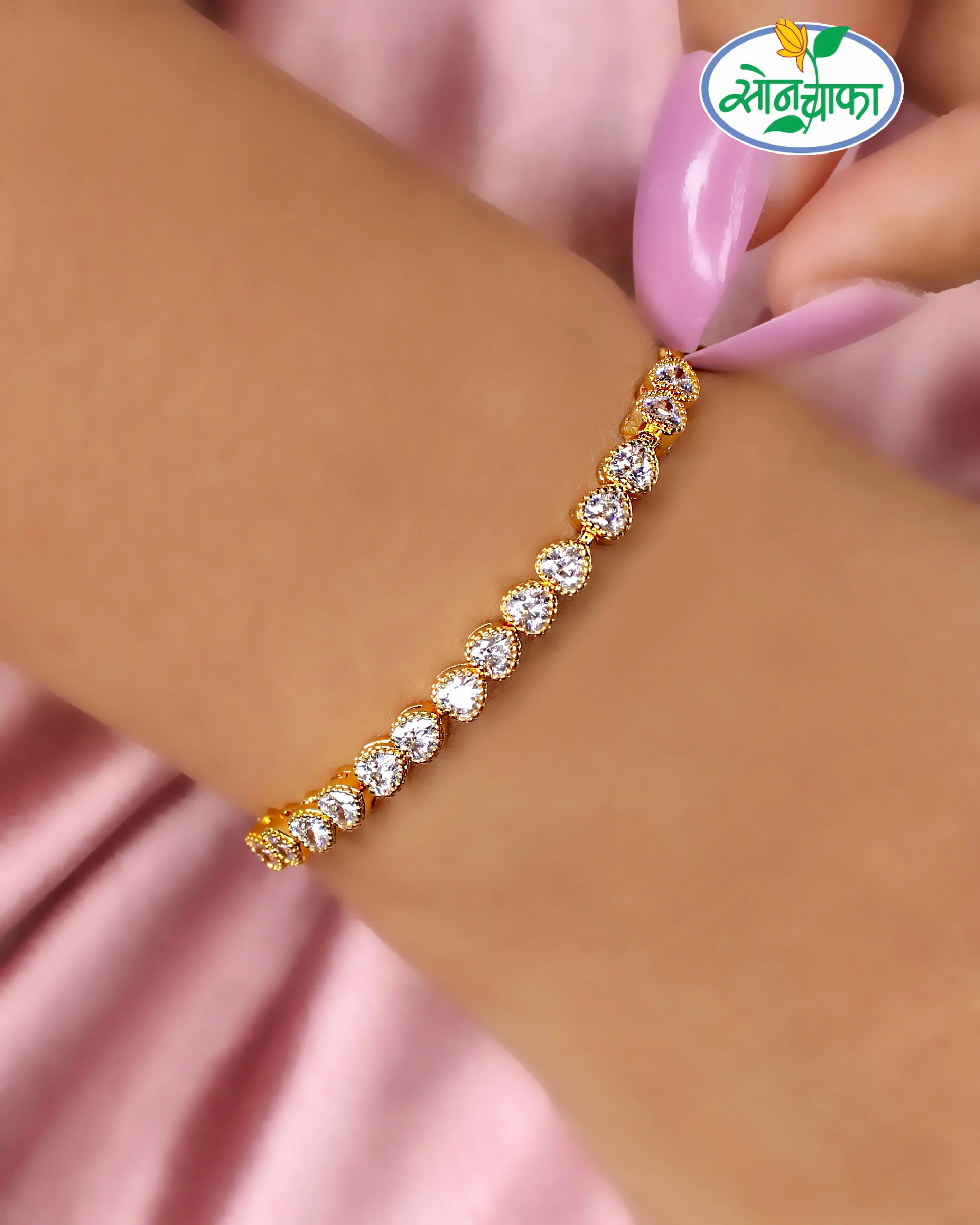 ELEGANT DIAMOND BRACELET - Image 3