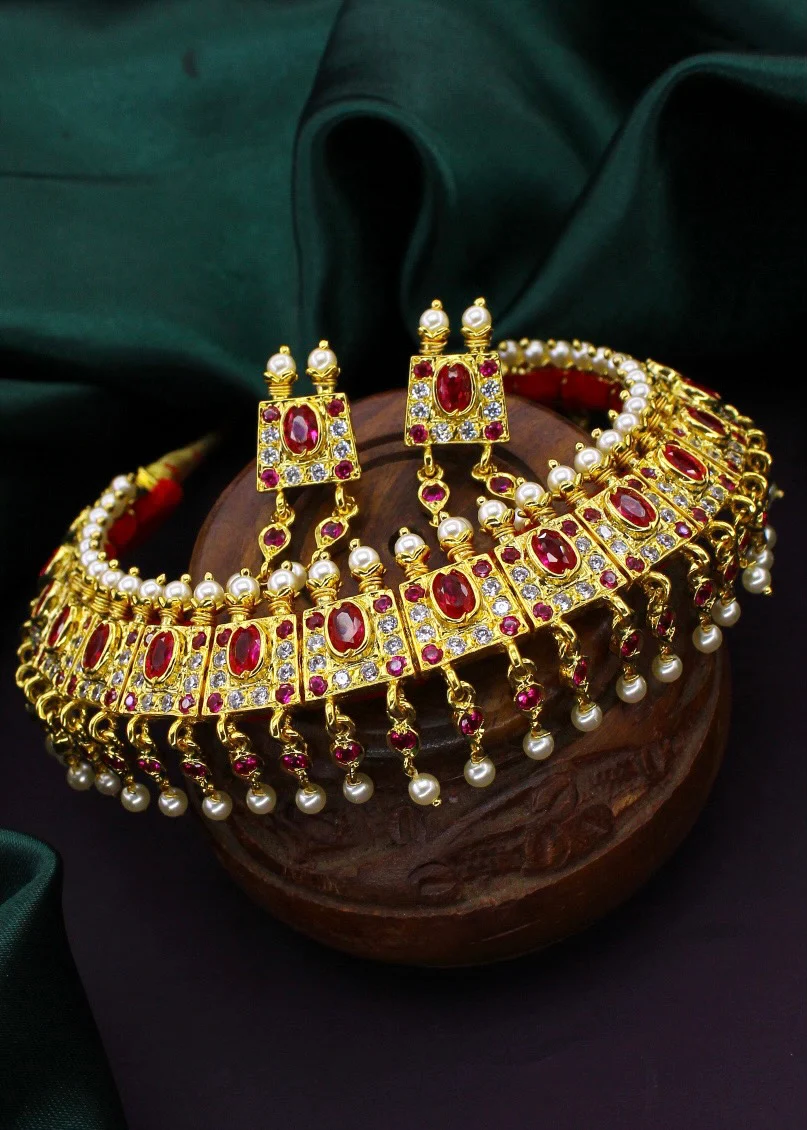 WEDDING WEAR CHOKER SET - Image 3
