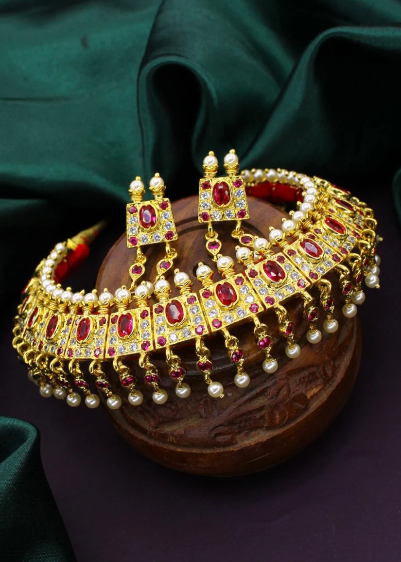 WEDDING WEAR CHOKER SET - Image 7