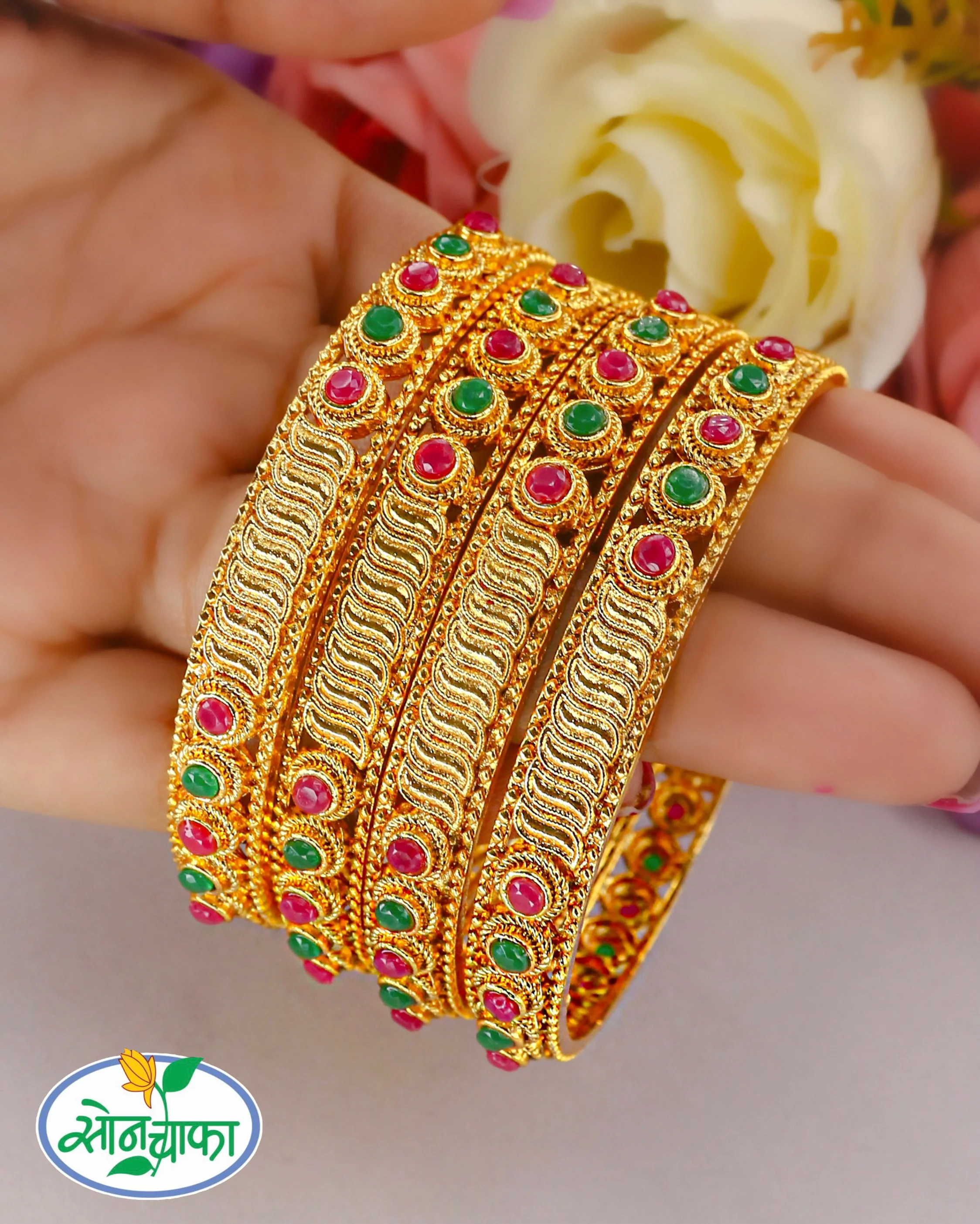 IMPRESSIVE ANTIQUE BANGLES