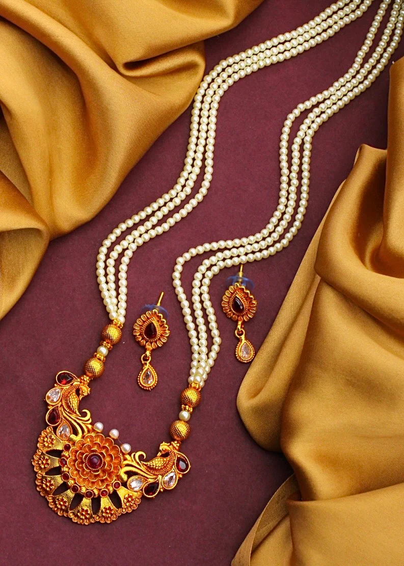 CLASSIC MOTI NECKLACE - Image 3
