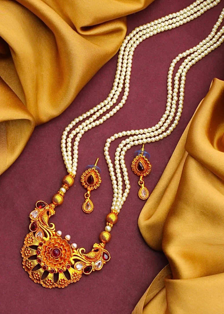 CLASSIC MOTI NECKLACE - Image 4