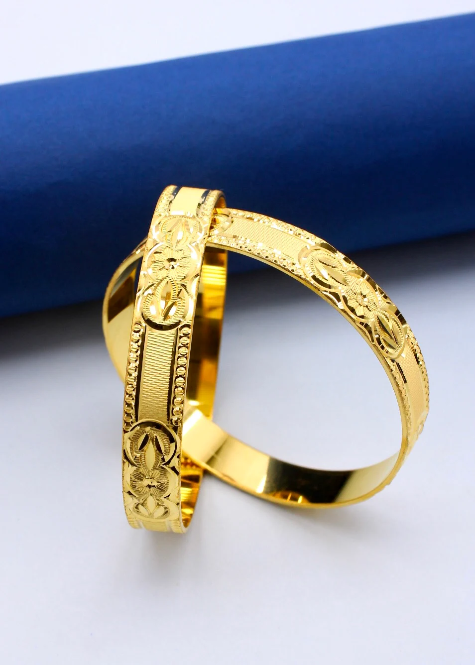 DESIGNER GOLD PLATED BANGLES - Image 6