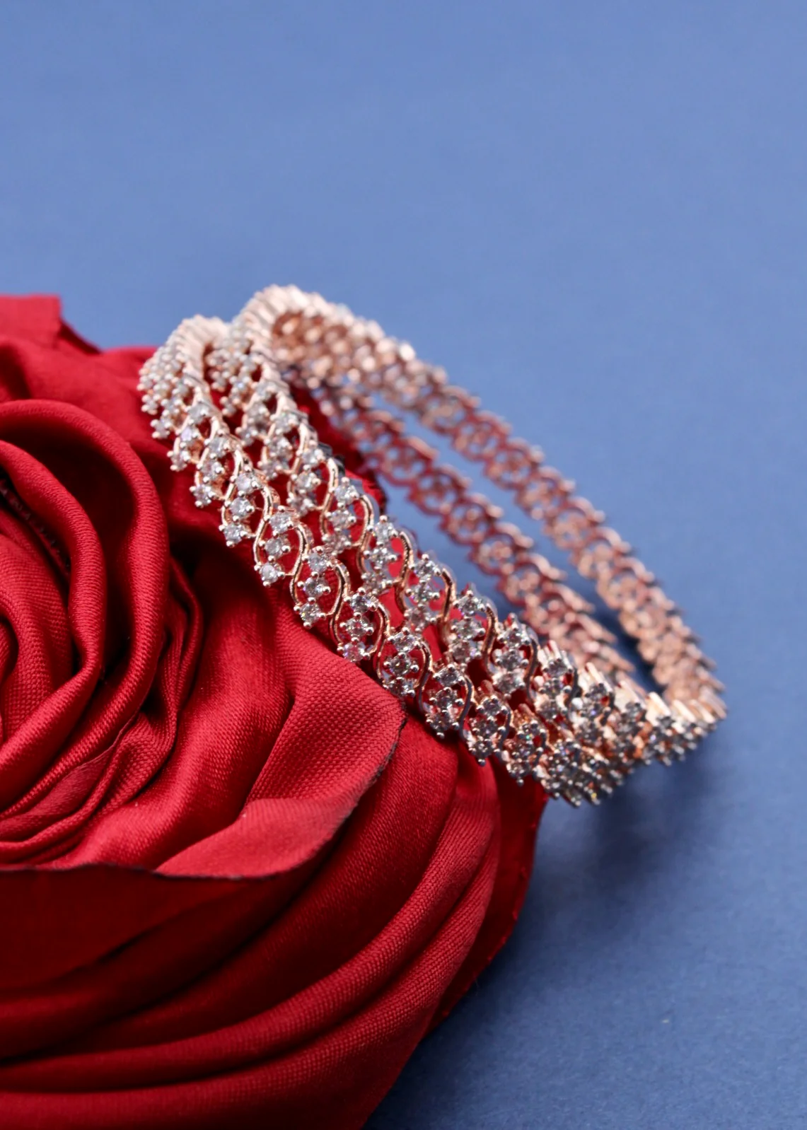 RESPLENDENT DIA BANGLES - Image 2