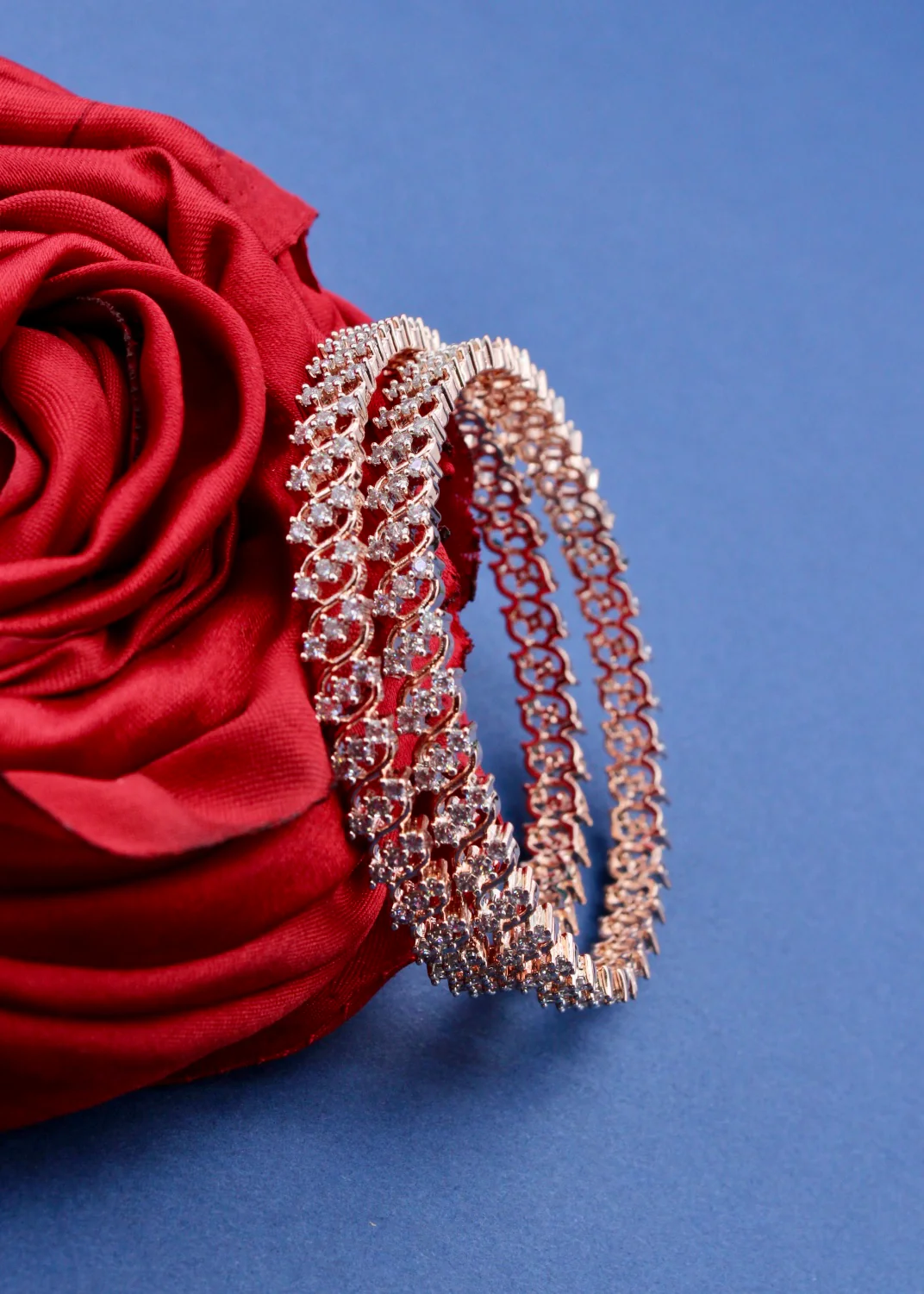 RESPLENDENT DIA BANGLES - Image 6