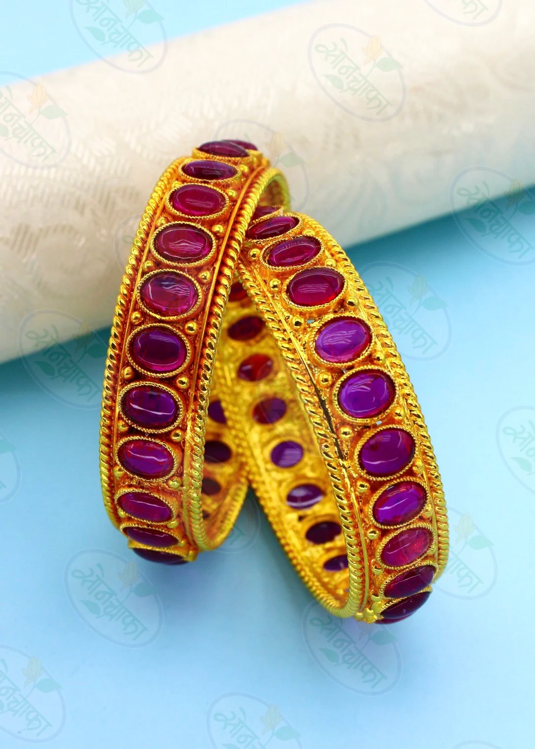 ATTRACTIVE MATTE BANGLES - Image 2
