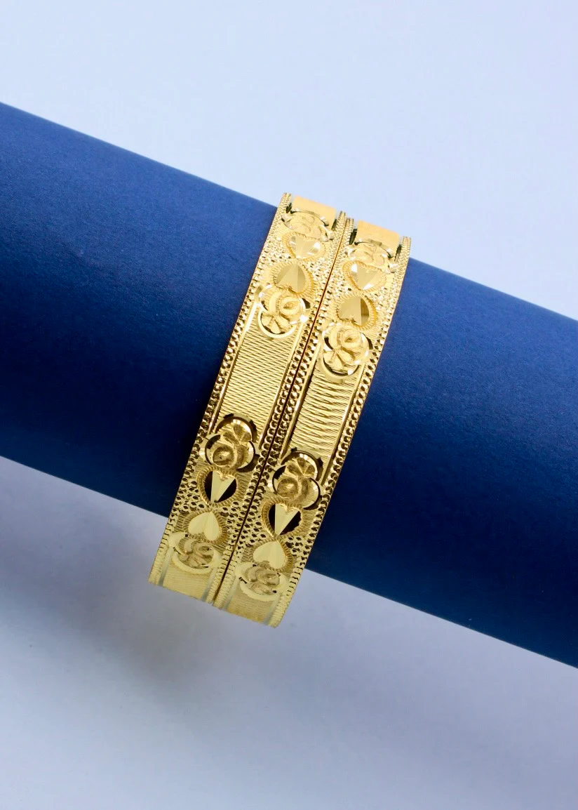 ENTICING GOLD PLATED BANGLES - Image 10