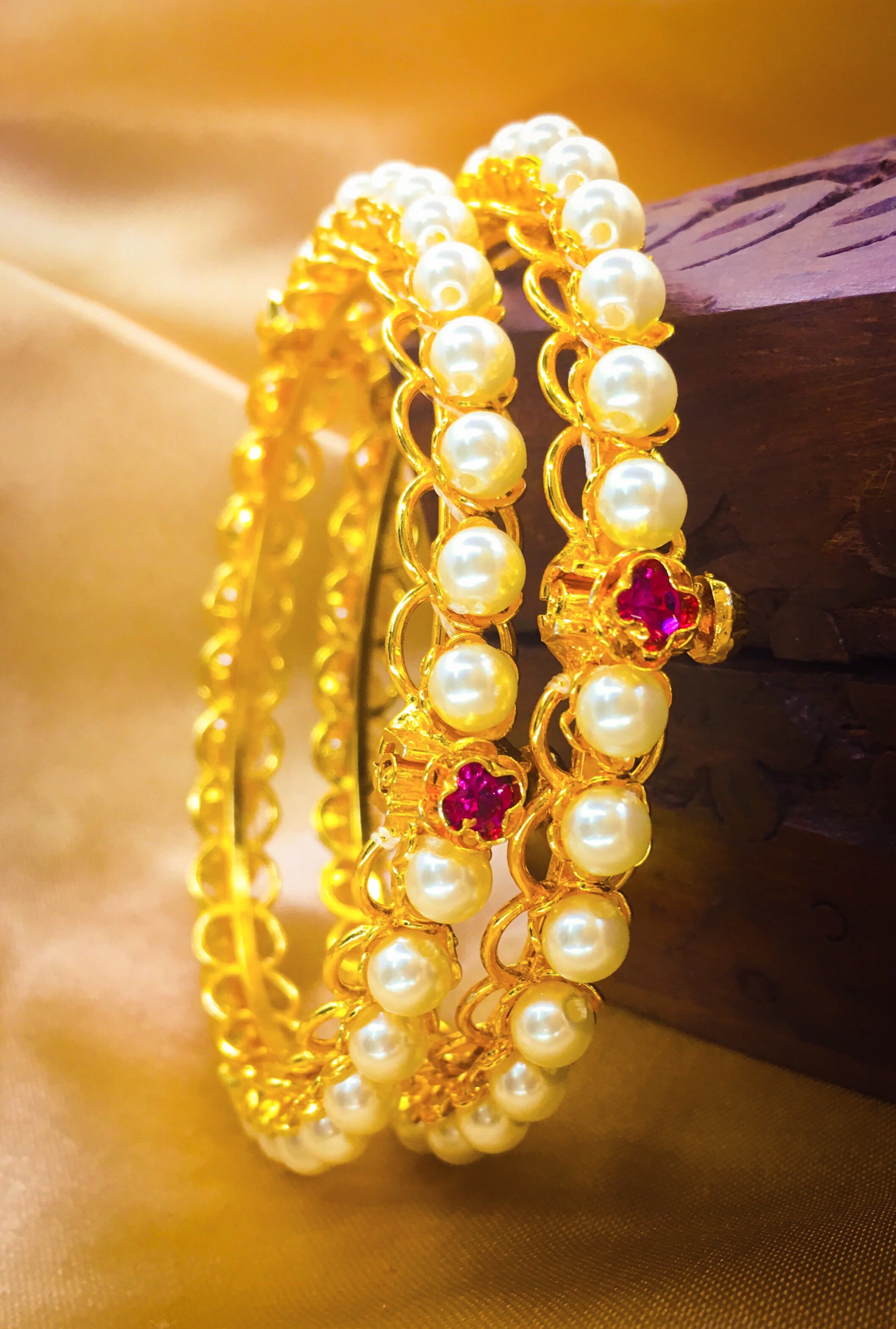 PEARL BEADS BANGLES - Image 4