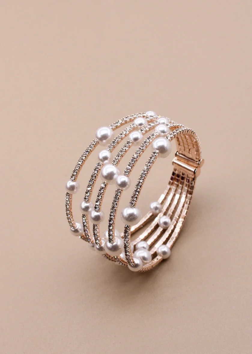 TRENDY PEARL BEADS BRACELET - Image 2
