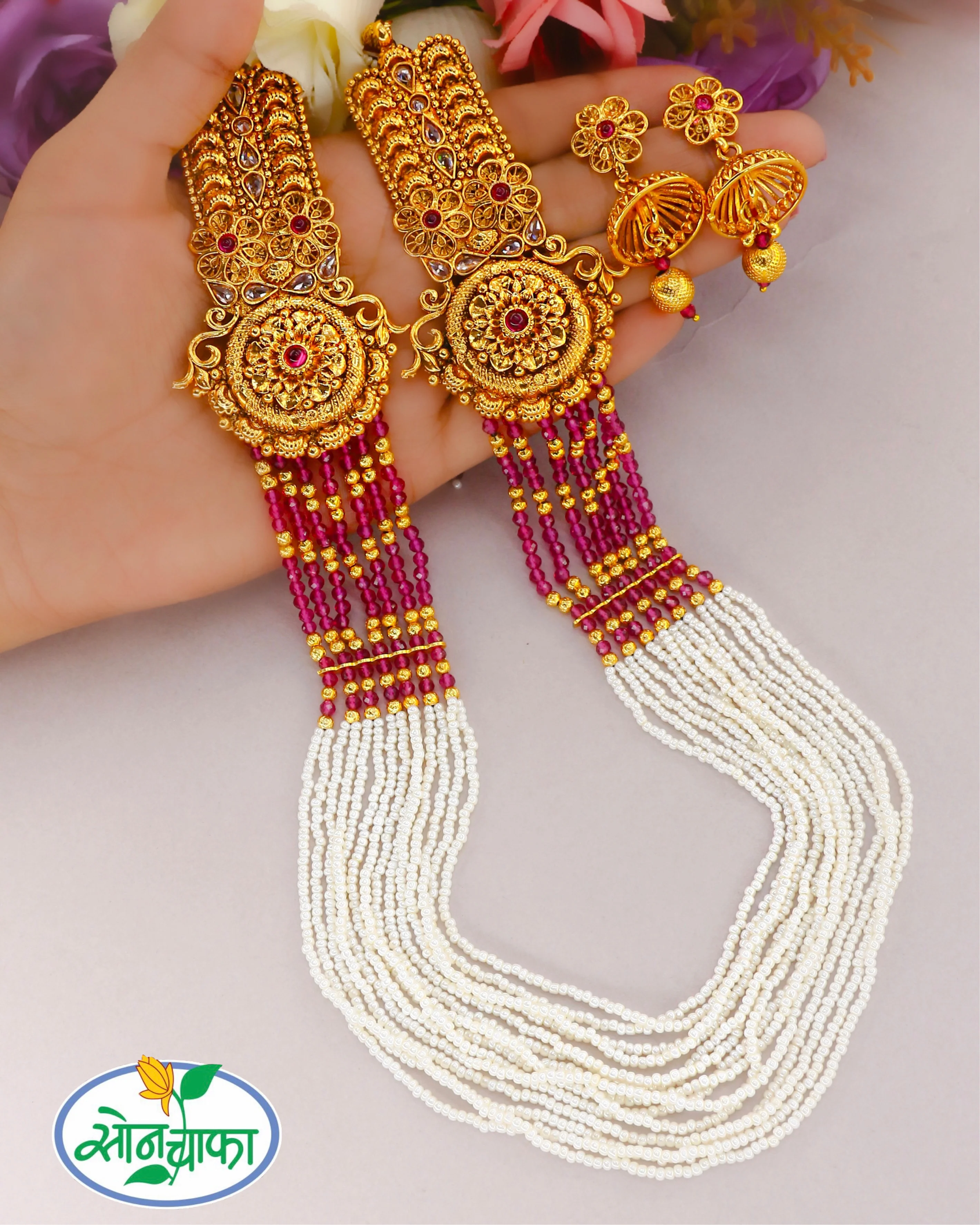BRIDAL DESIGNER NECKLACE - Image 2