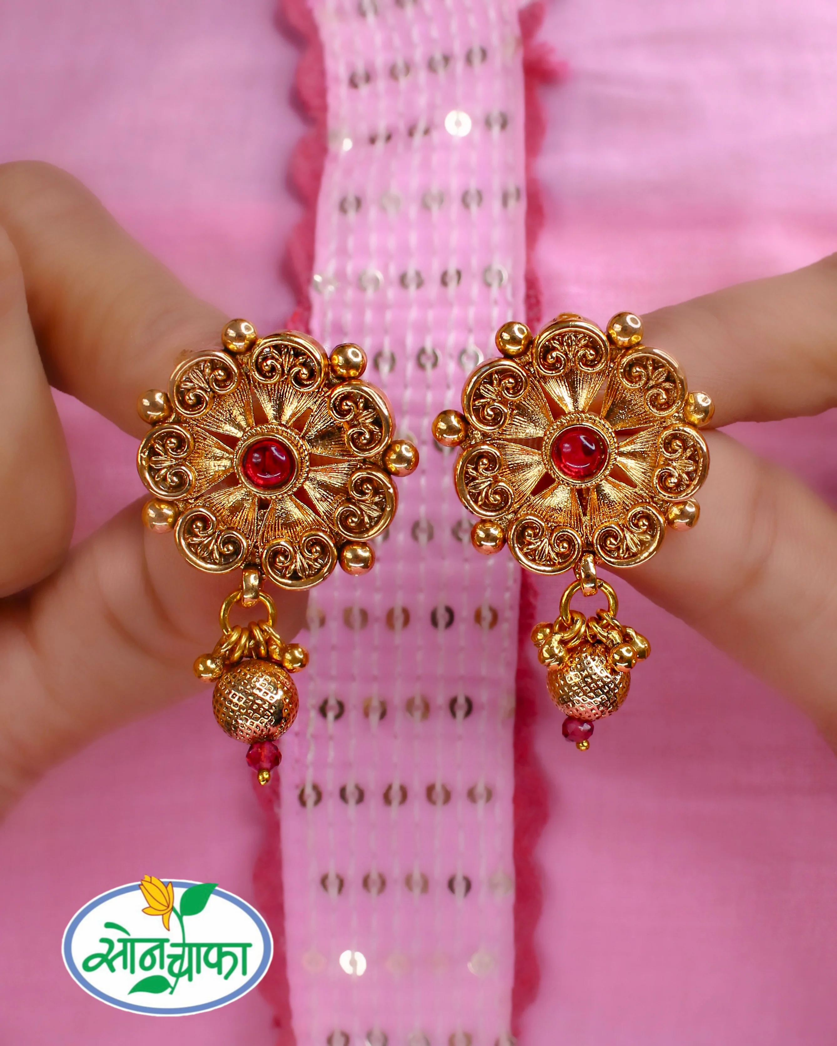 REGAL ANTIQUE EARRINGS - Image 2