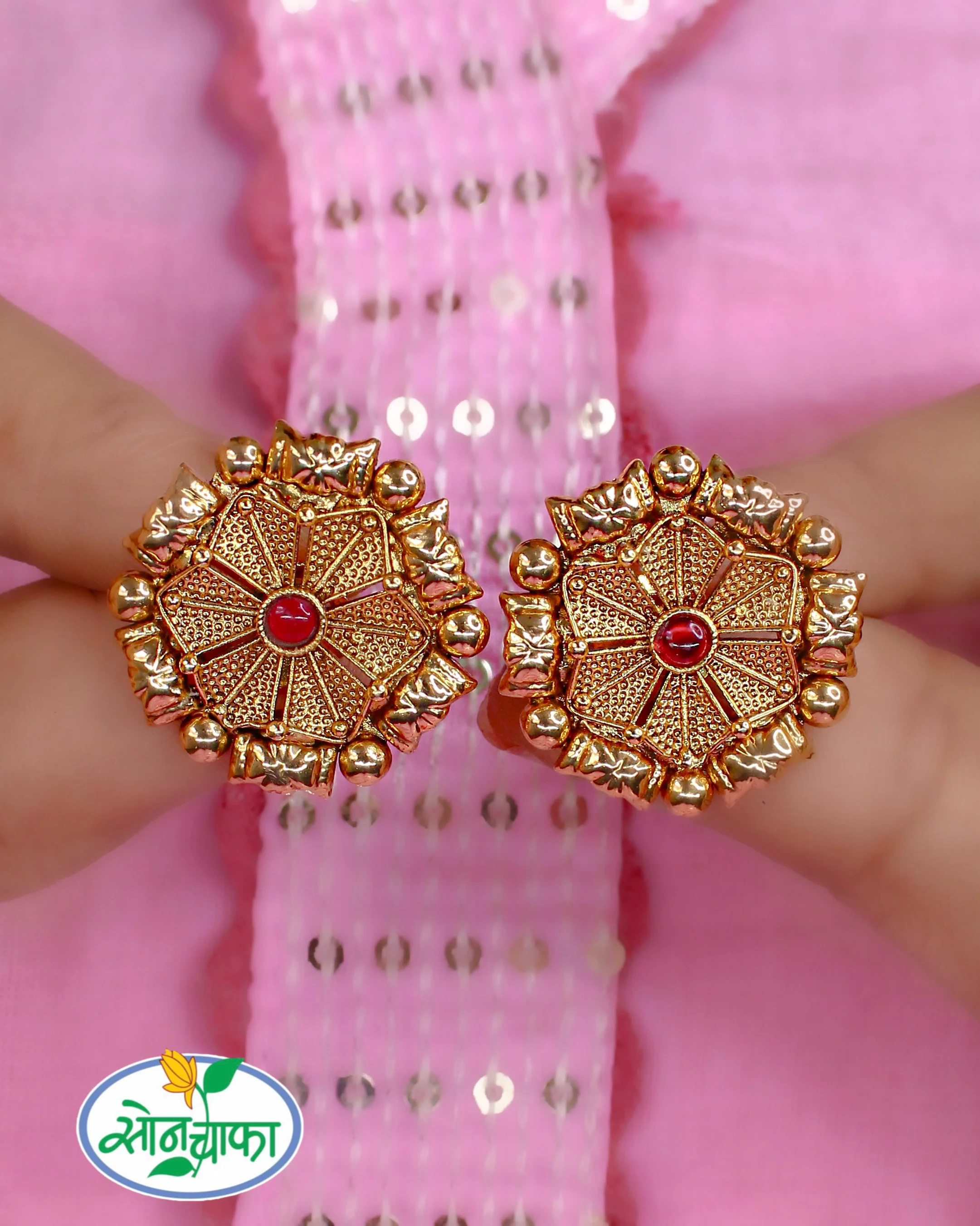 ELEGANT FLORAL EARRINGS - Image 5