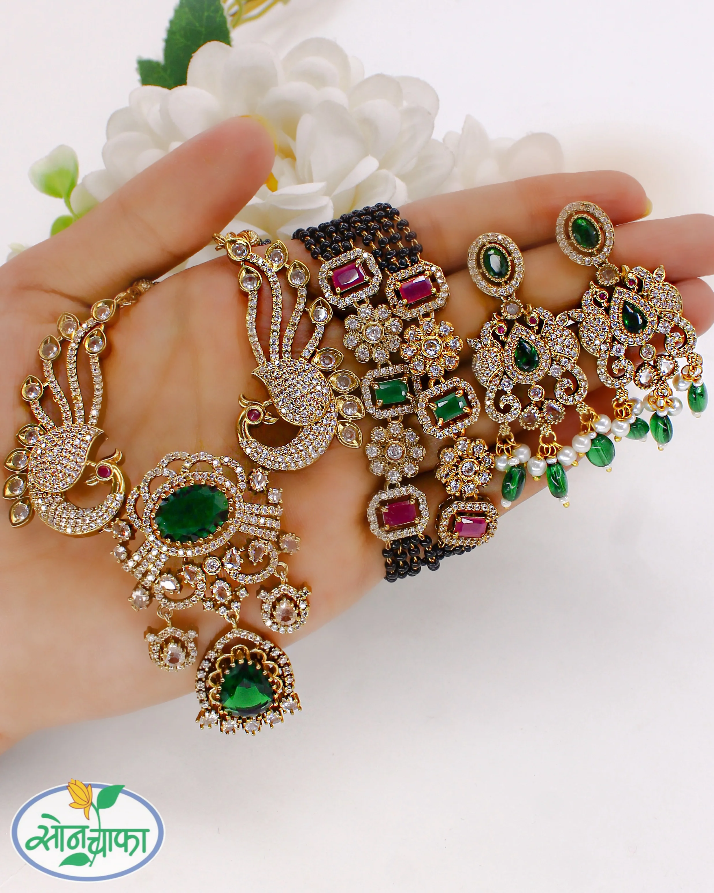 CLASSY PEACOCK MANGALSUTRA