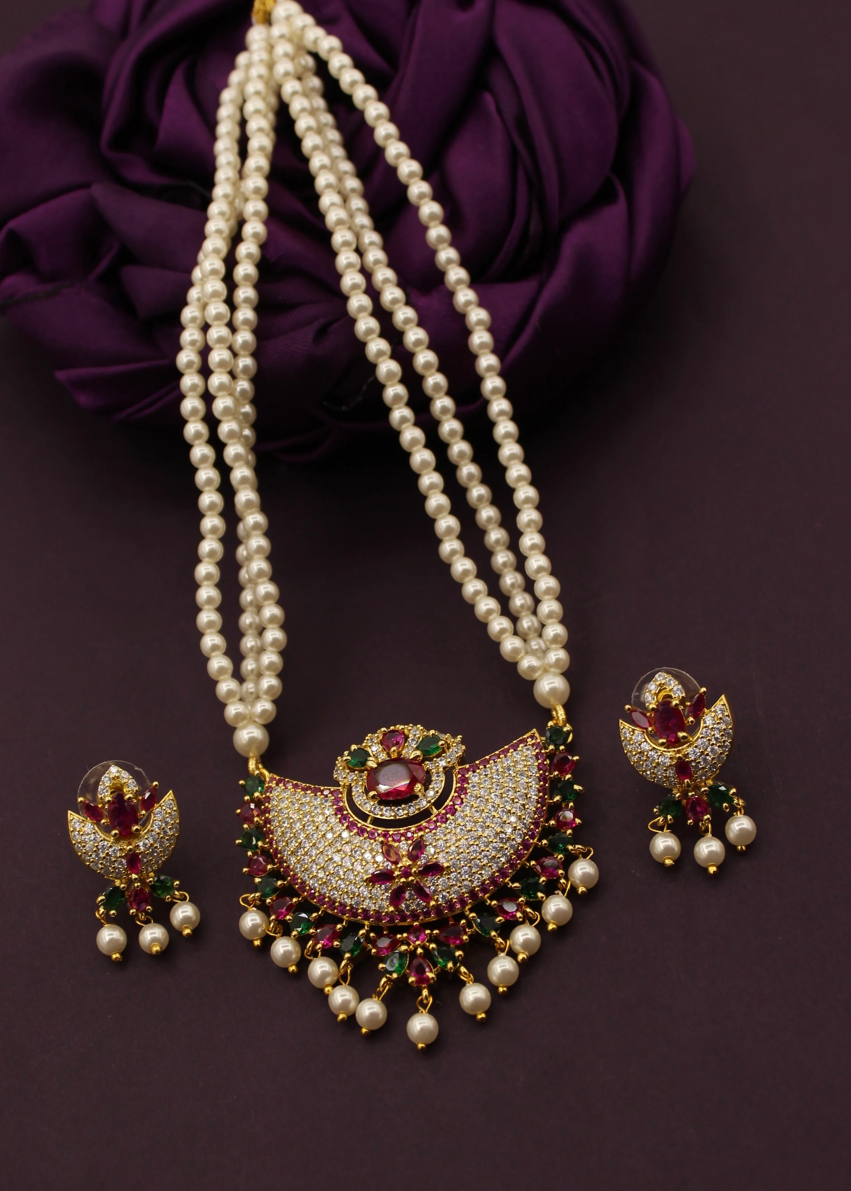ELEGANT MOTI NECKLACE - Image 2