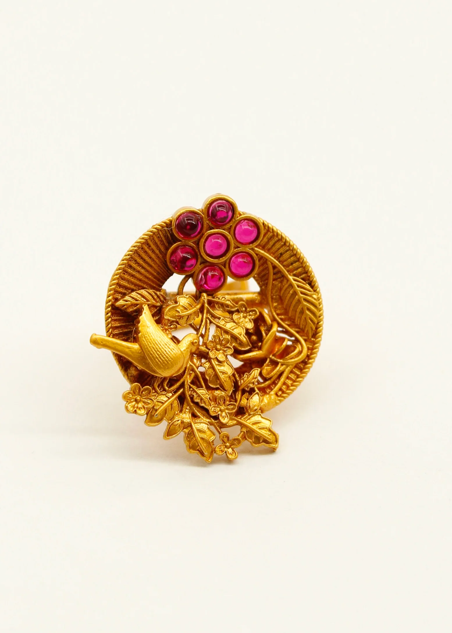 GRACY FLORET MATTE RING - Image 2
