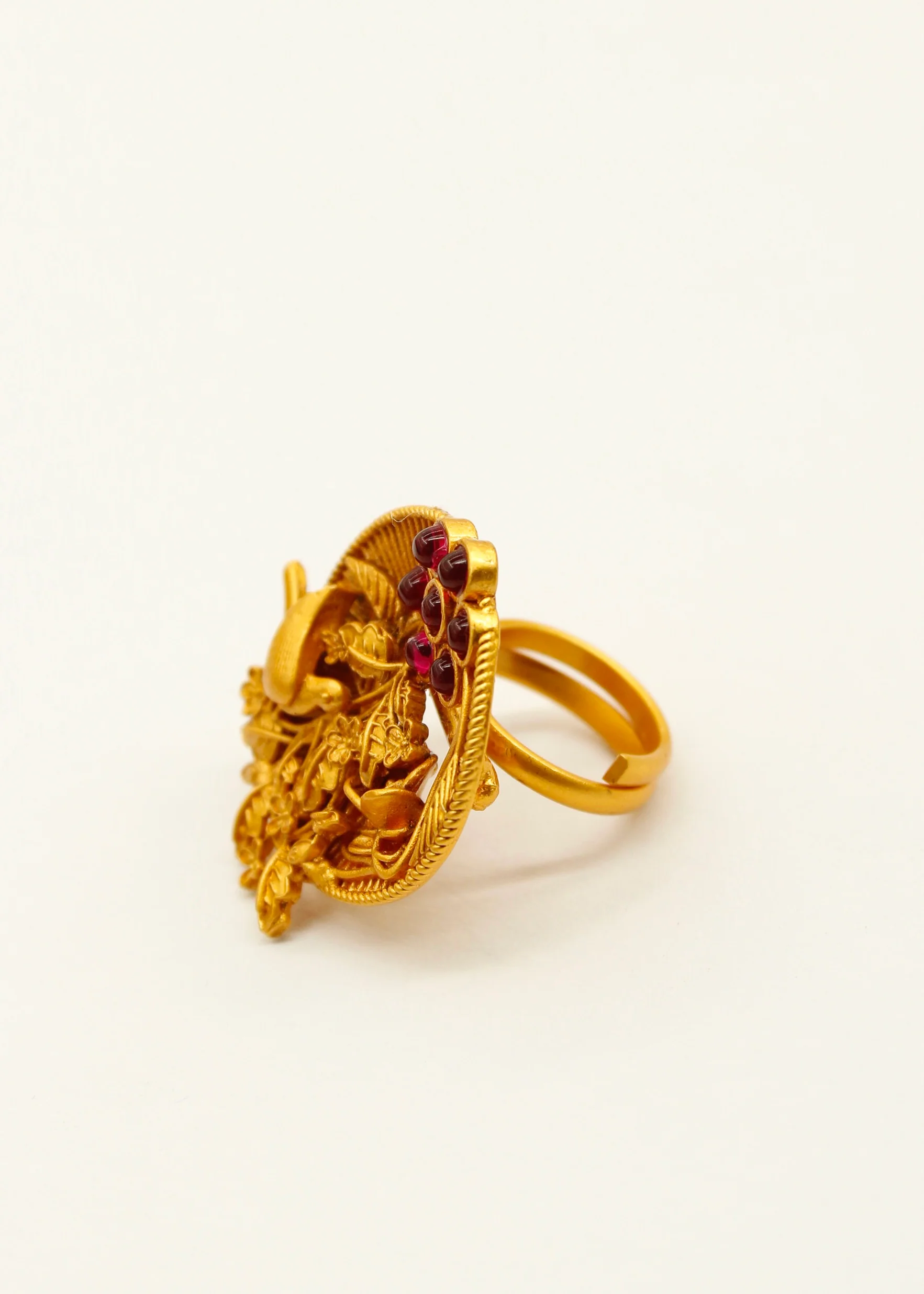 GRACY FLORET MATTE RING - Image 4