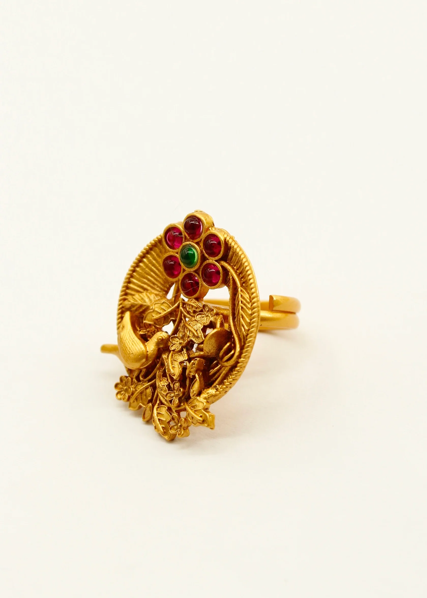 GRACY FLORET MATTE RING - Image 5