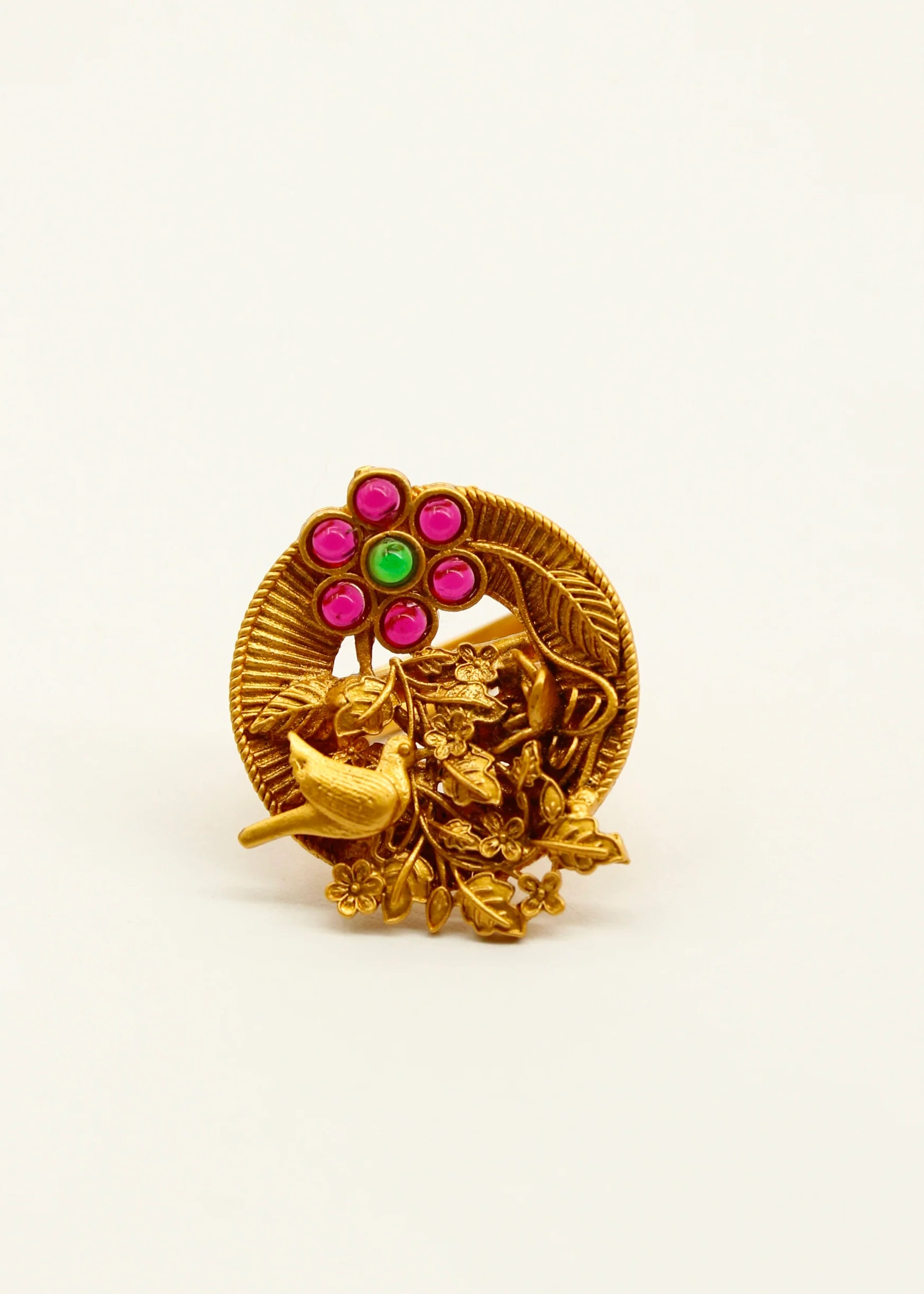 GRACY FLORET MATTE RING - Image 7