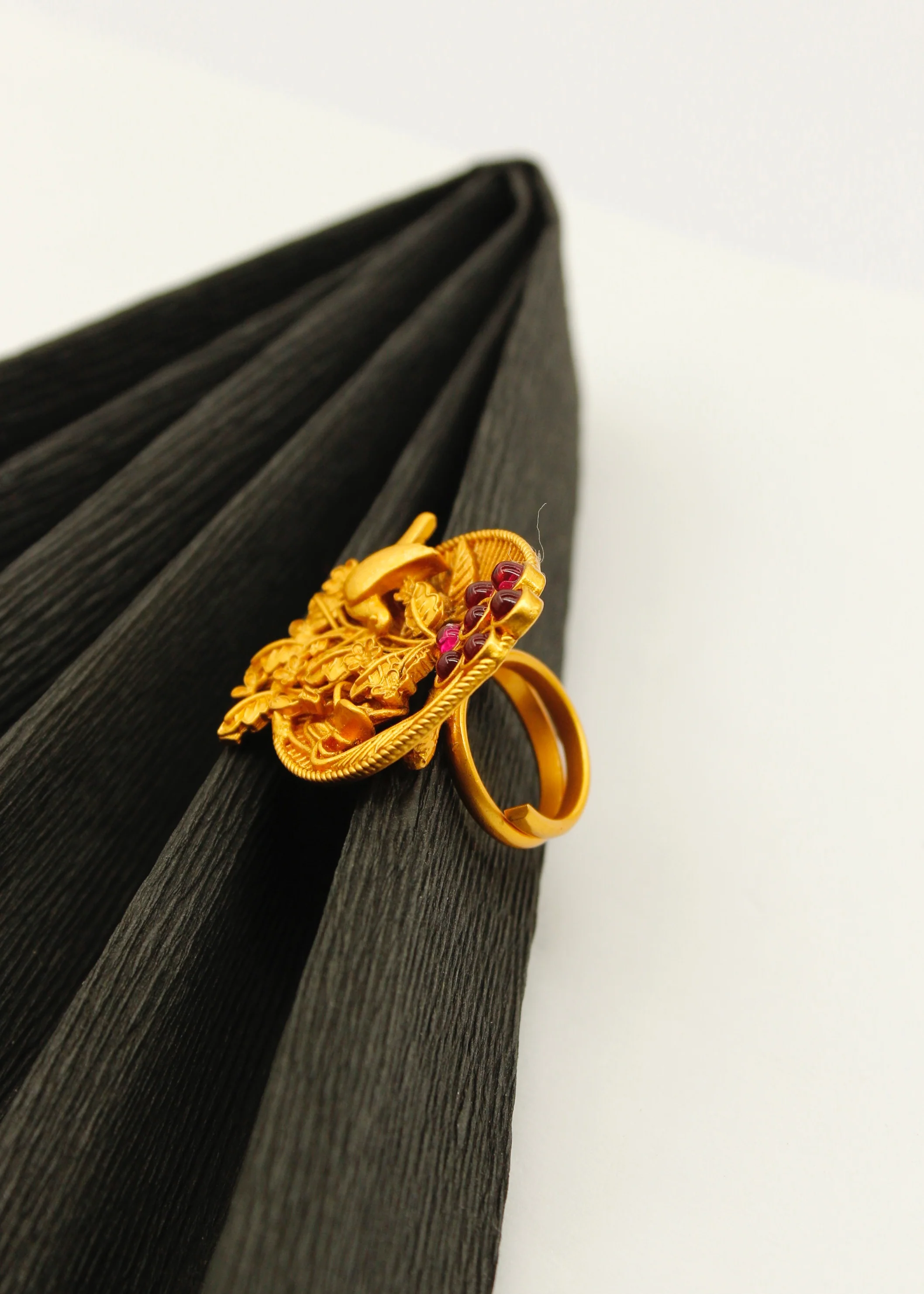 GRACY FLORET MATTE RING - Image 8