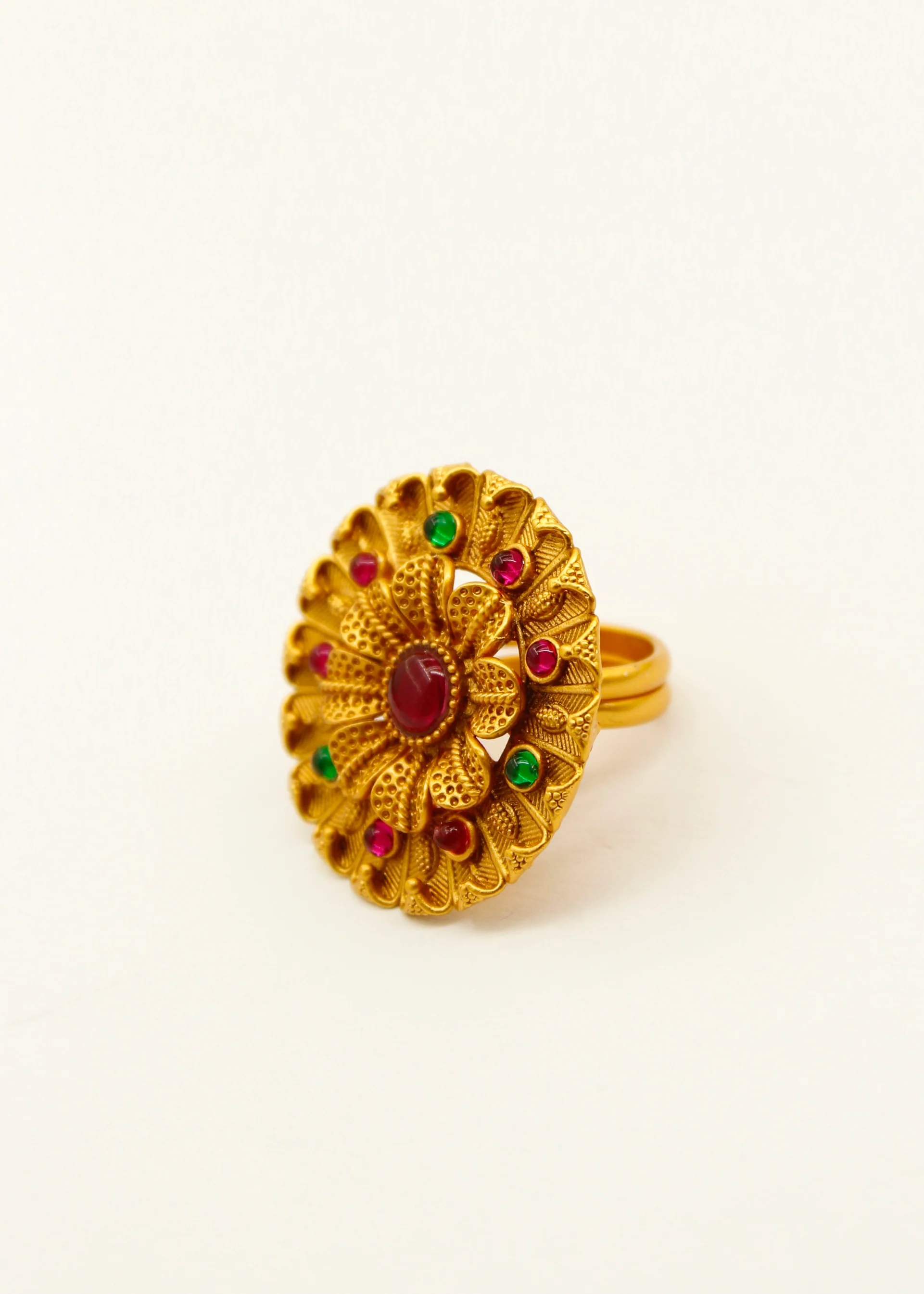 FLOWERET MATTE RING - Image 6