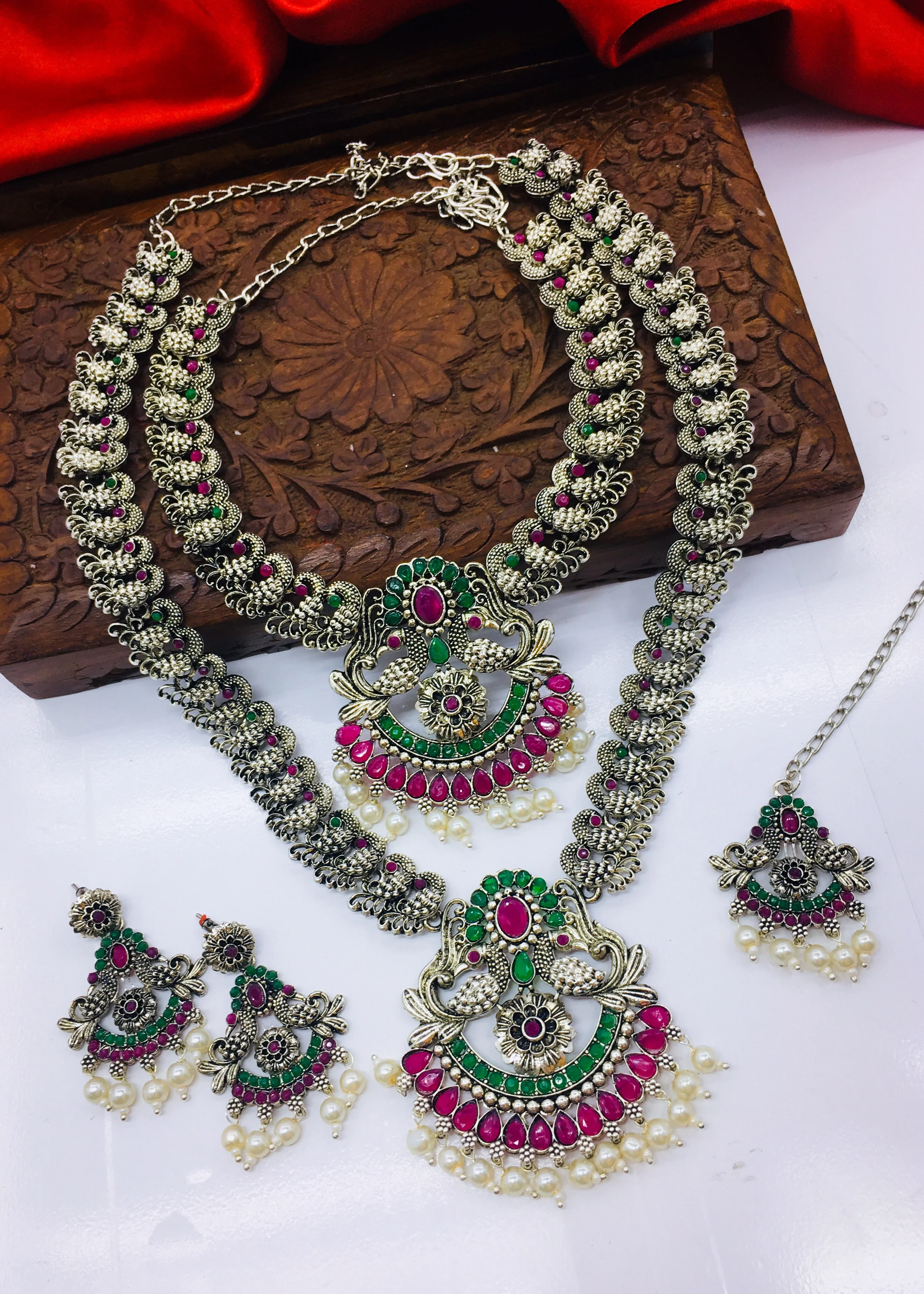PEACOCK DESIGNER COMBO SET - Image 3