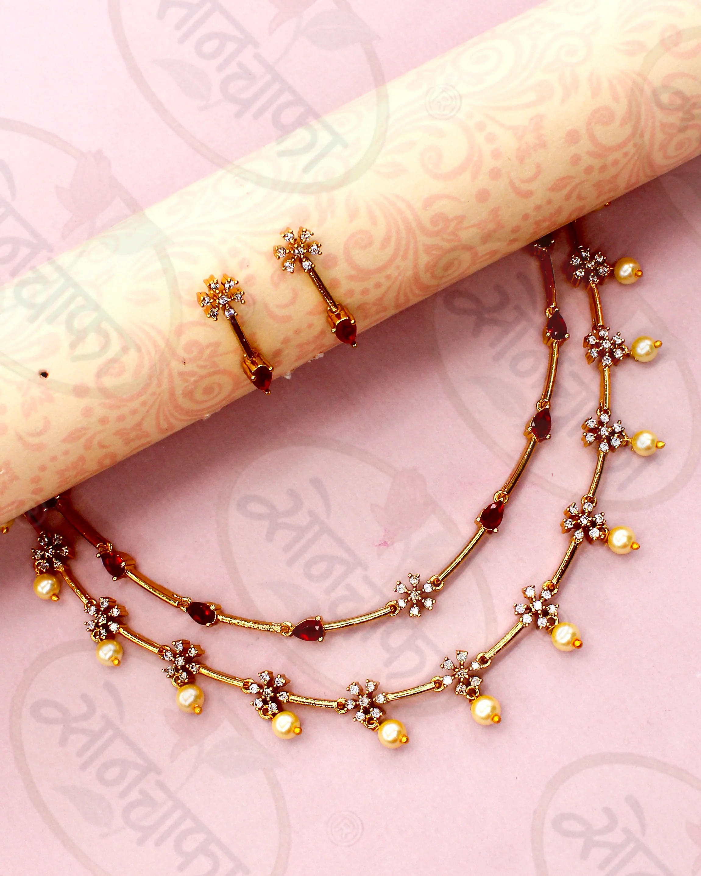 STYLISH SIMPLICITY ANTIQUE NECKLACE - Image 2
