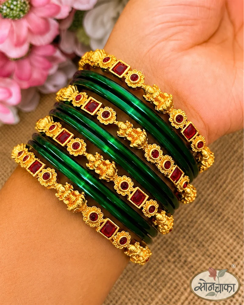 ROYAL TEMPLE PESHWAI BANGLES