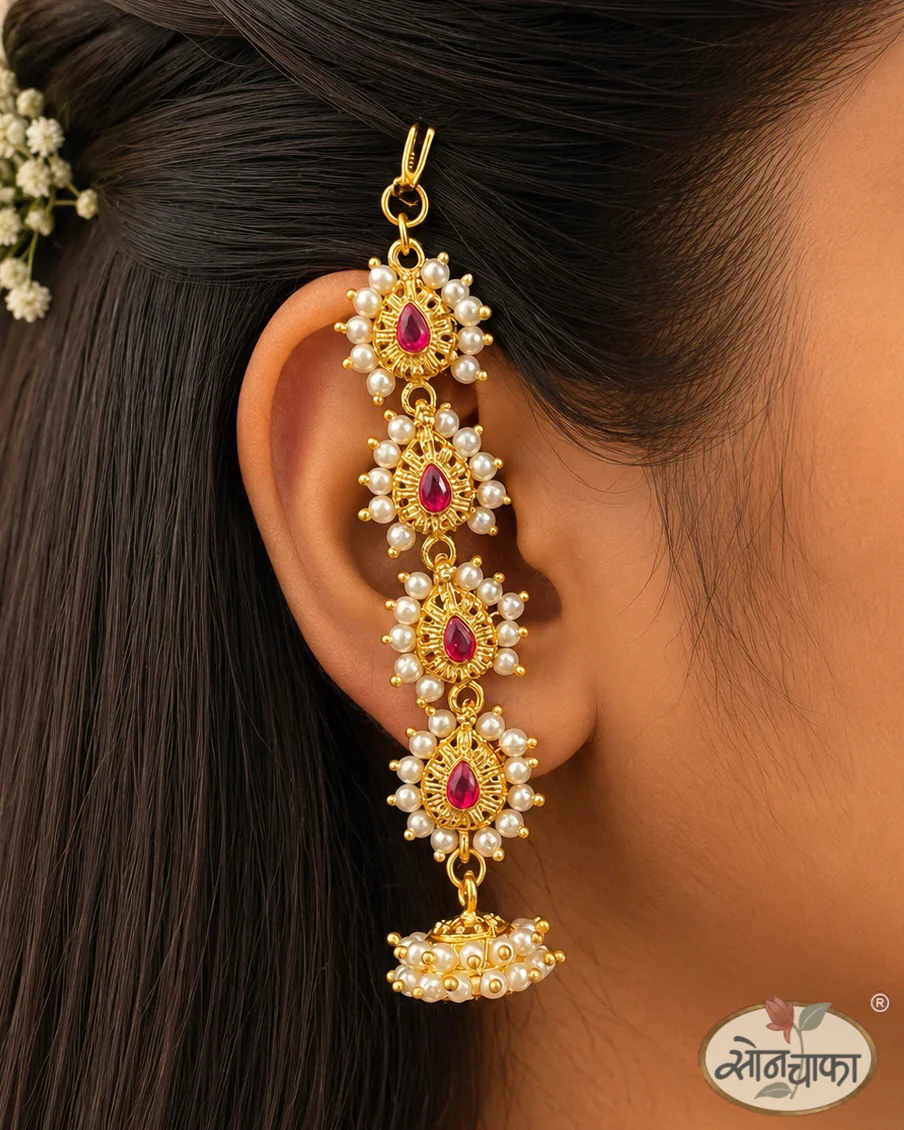 GRACEFULL MOTI EAR-CUFF - Image 2