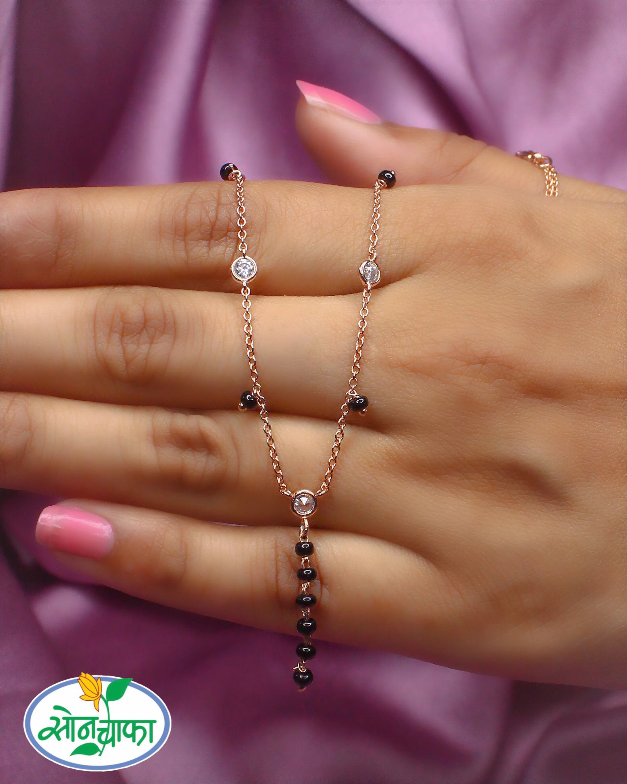 SLEEK & DAINTY DIAMOND MANGALSUTRA
