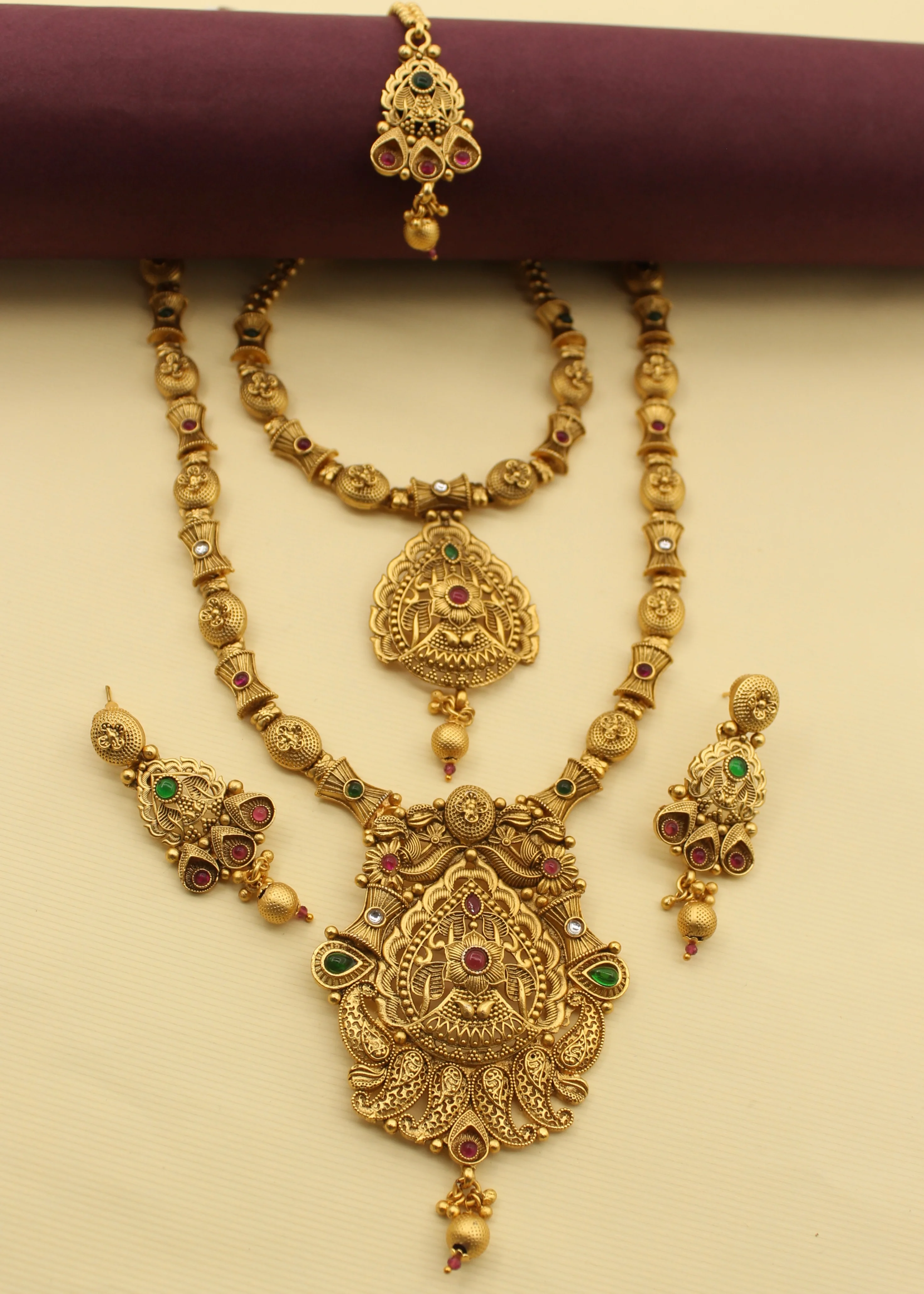 ENCHANTING RAJWADI COMBO SET - Image 2
