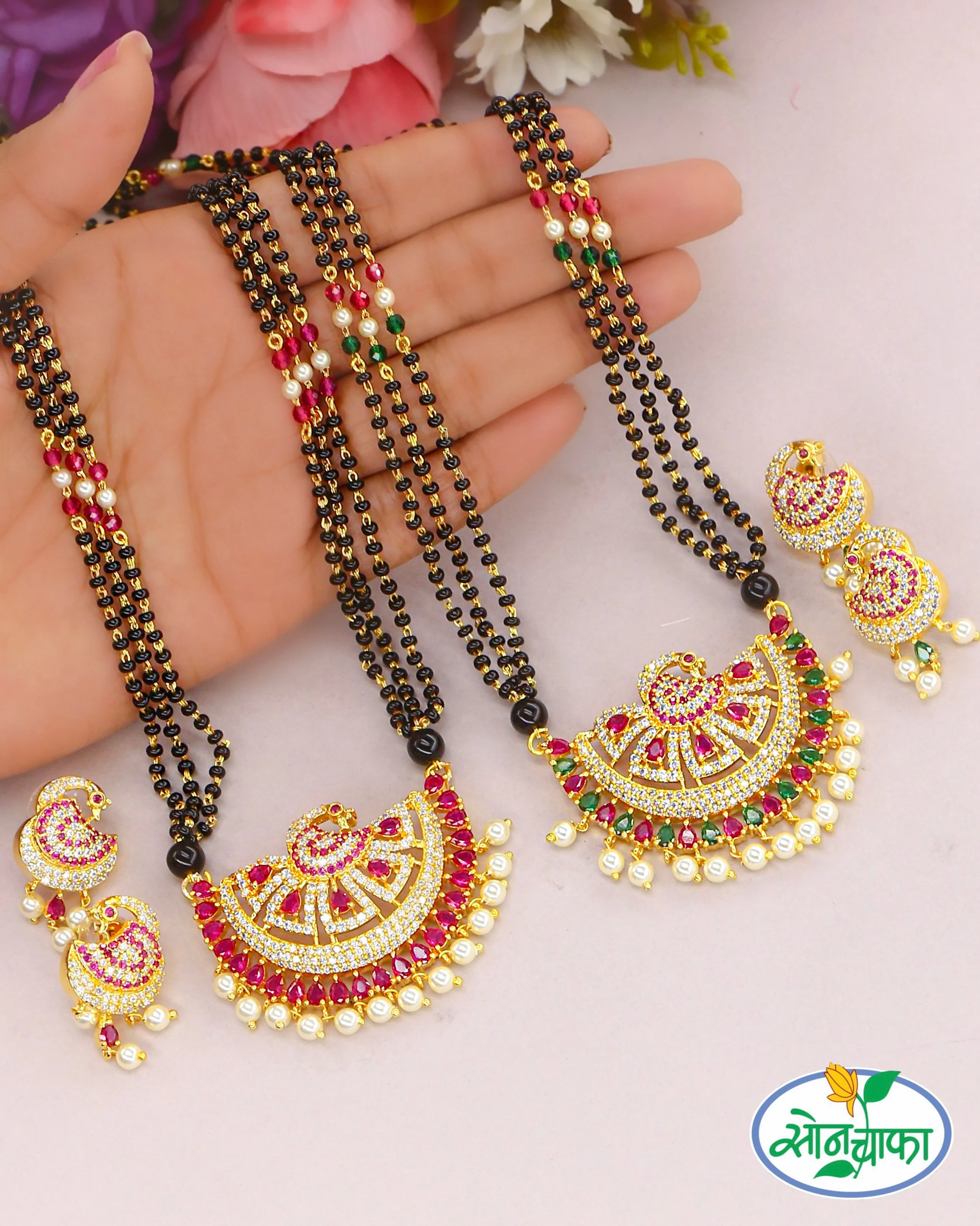 BEAUTIFUL MOTI MANGALSUTRA - Image 2