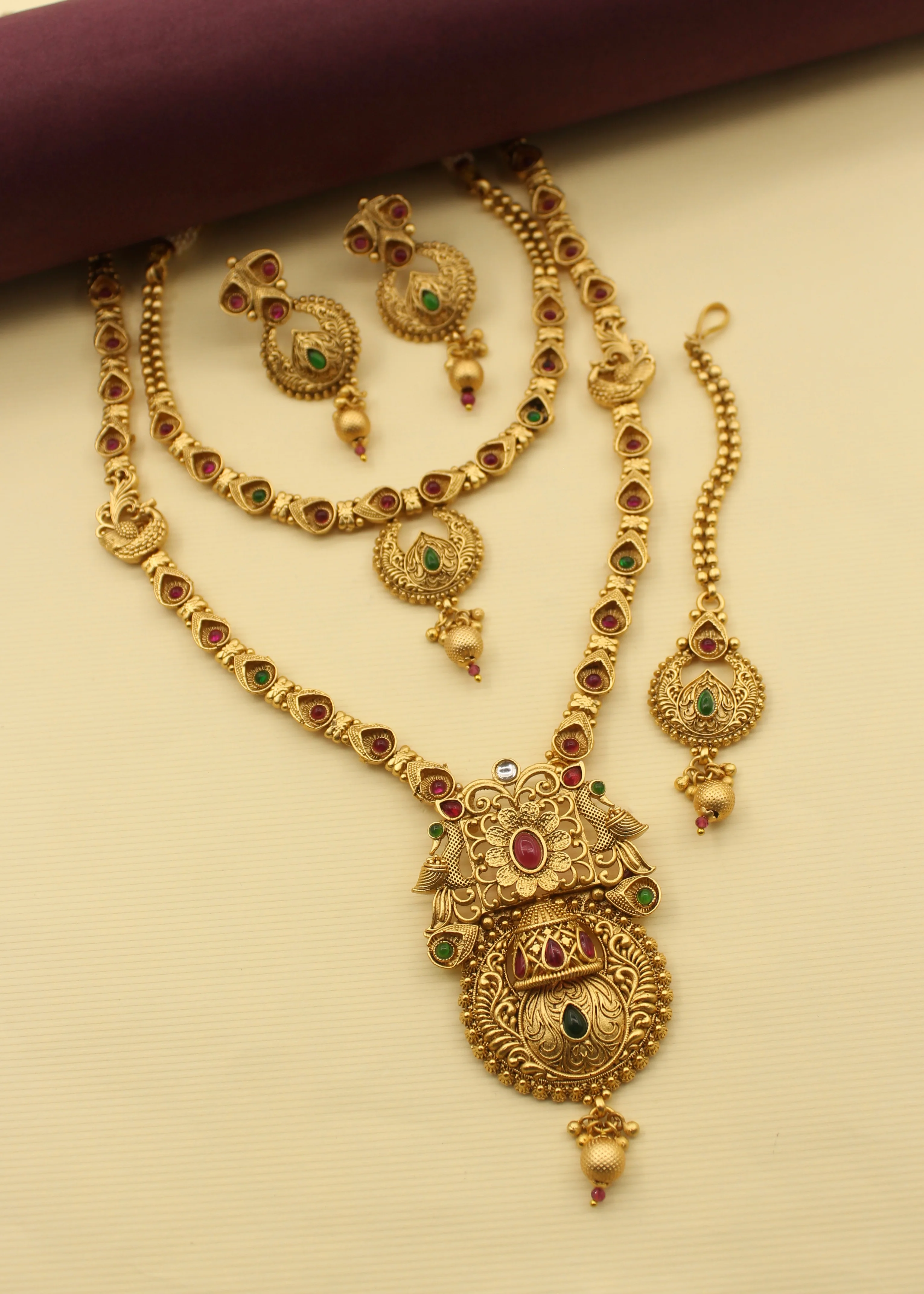 SPLENDID FLORAL PEACOCK COMBO SET - Image 2