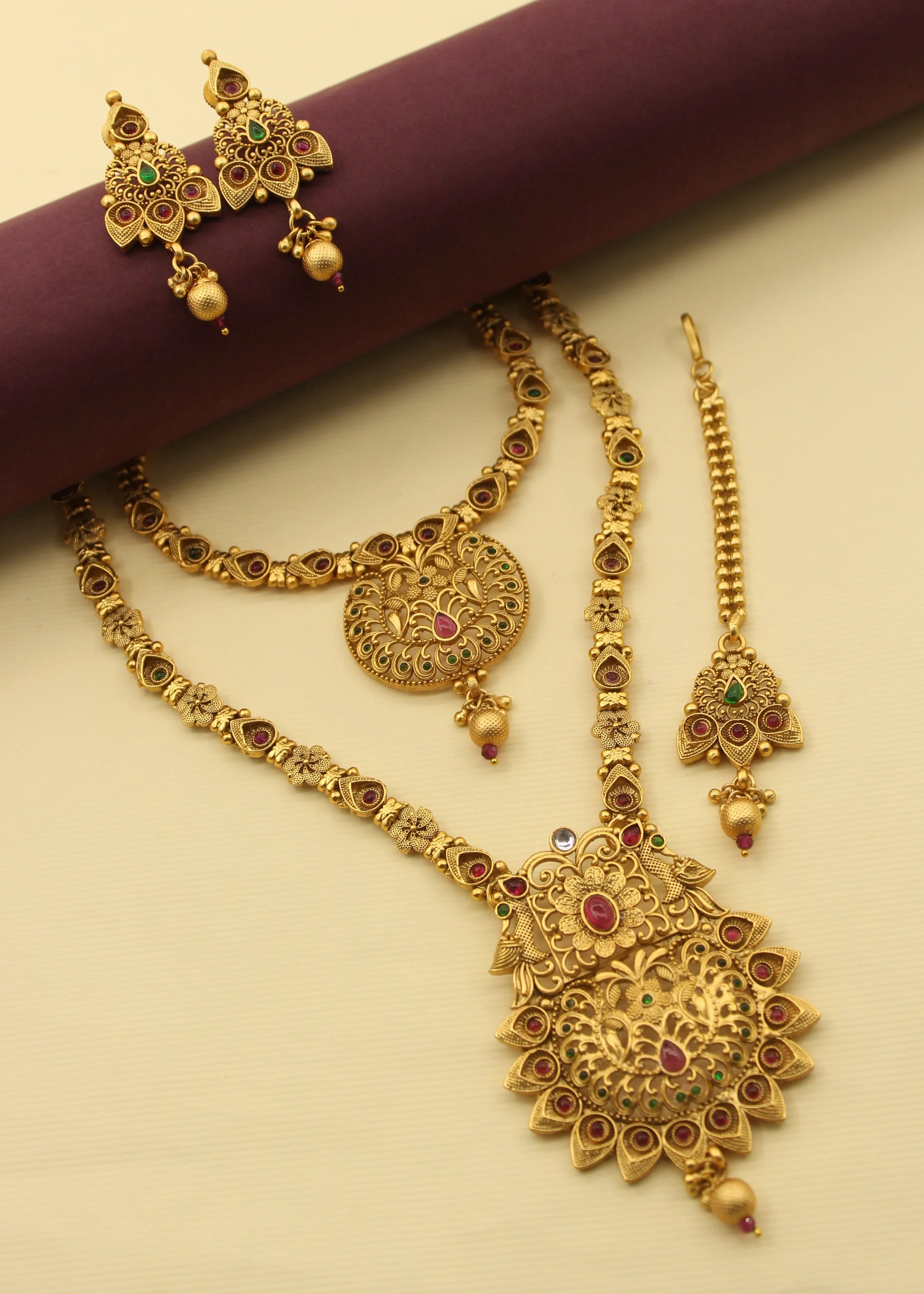 MARVELLOUS RAJWADI COMBO SET - Image 3