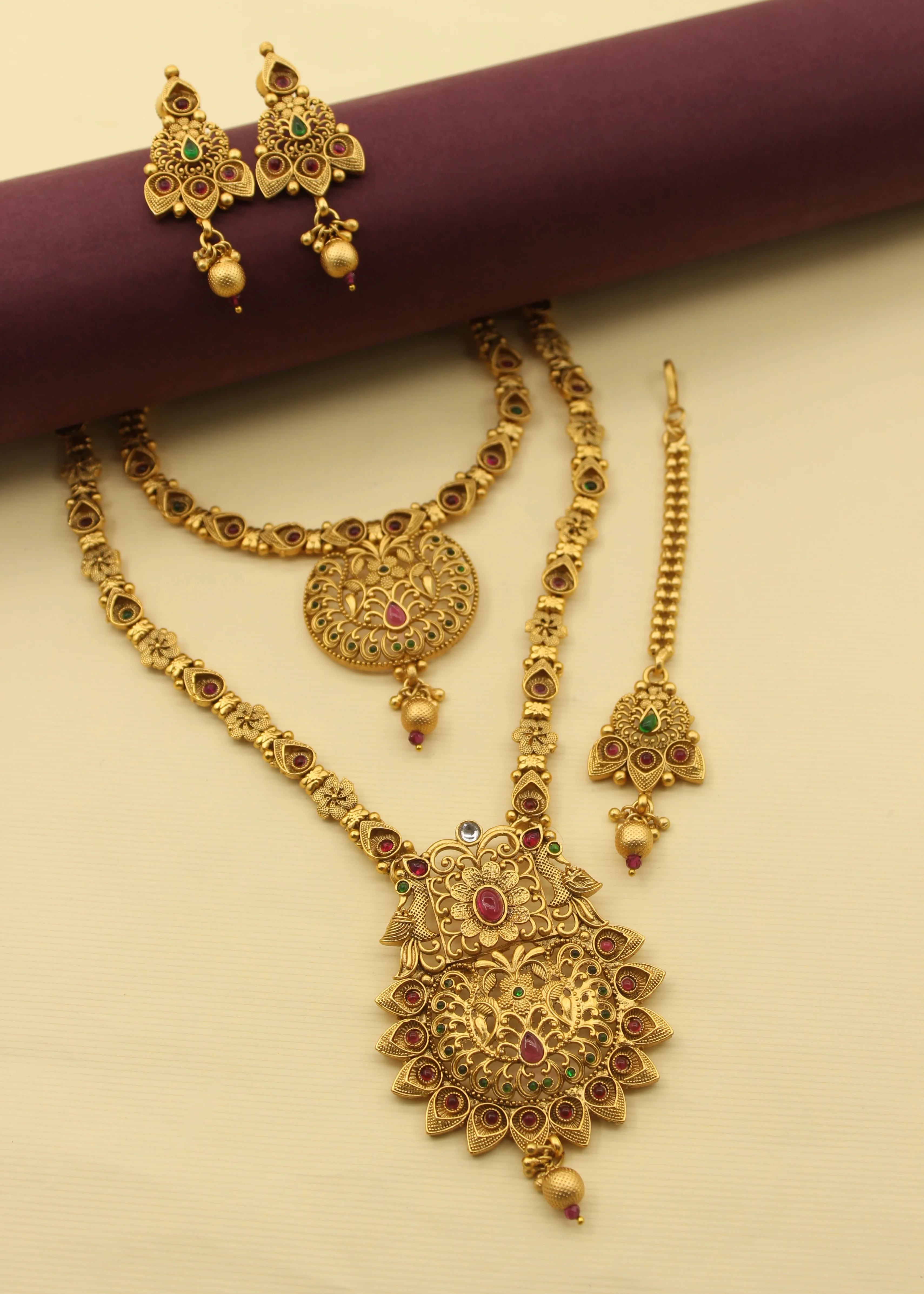 MARVELLOUS RAJWADI COMBO SET - Image 4